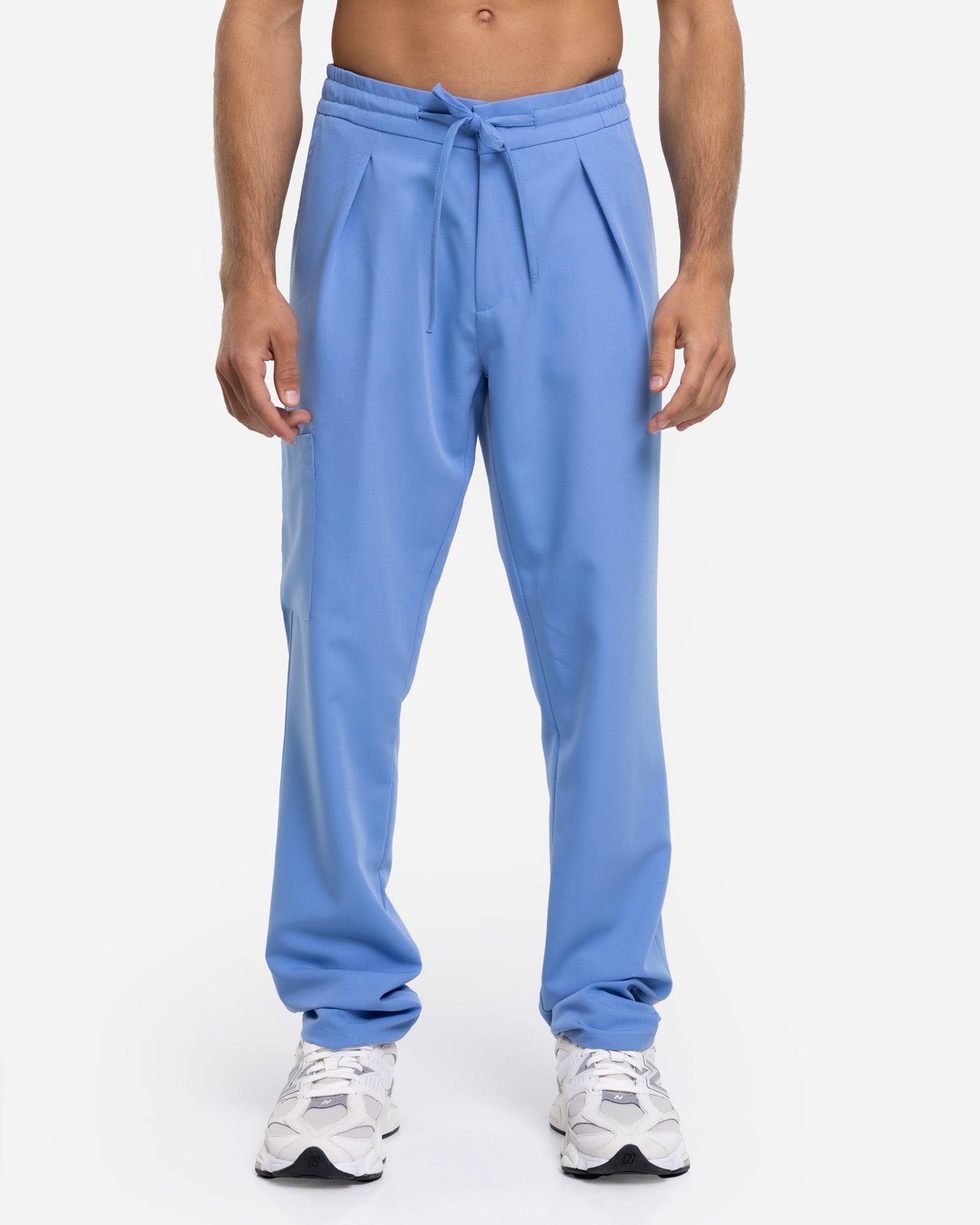 Męskie spodnie medyczne | Classic Fit - Blue Sky