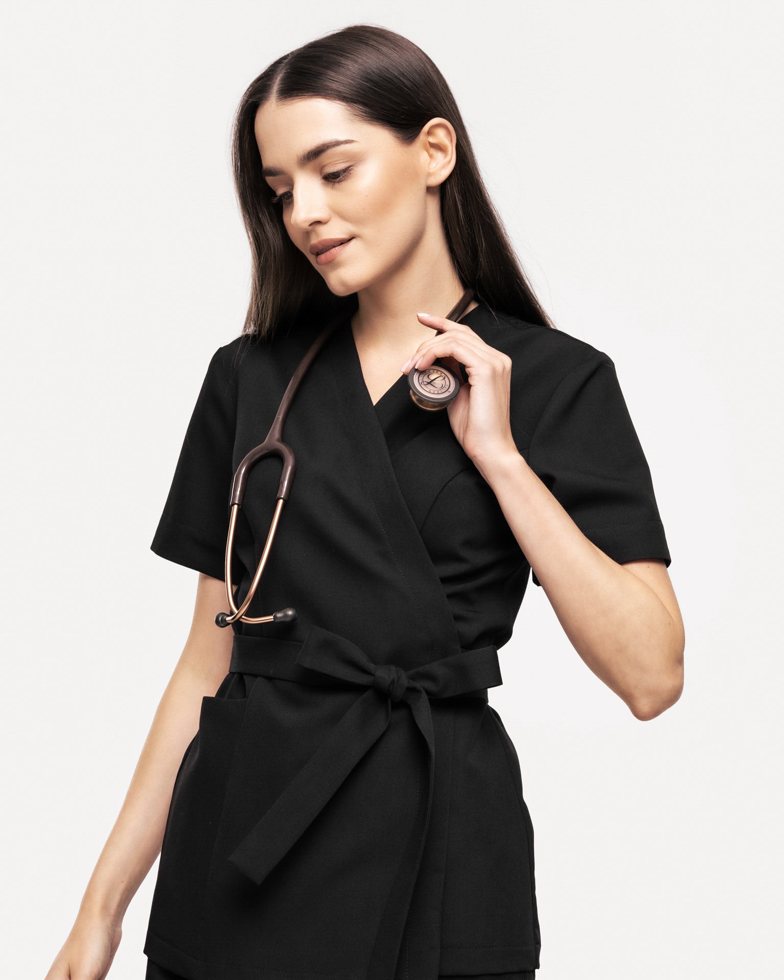 Tunika Medyczna Ella - Black