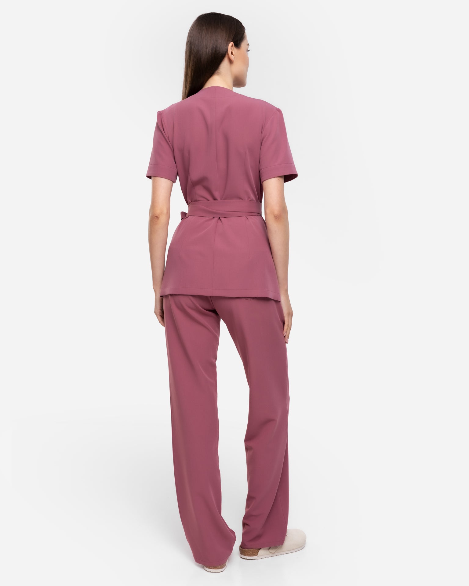 Tunika Medyczna Ella - Dusty Rose