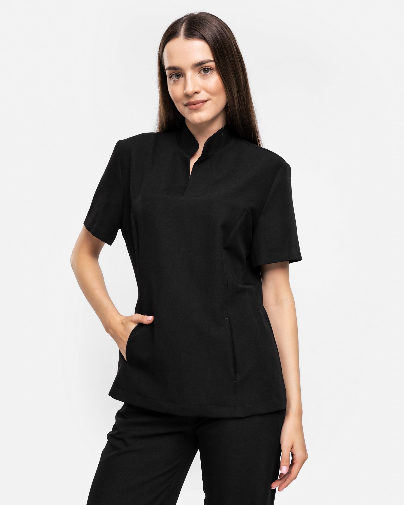 Bluzka Medyczna Damska Carrie - Black