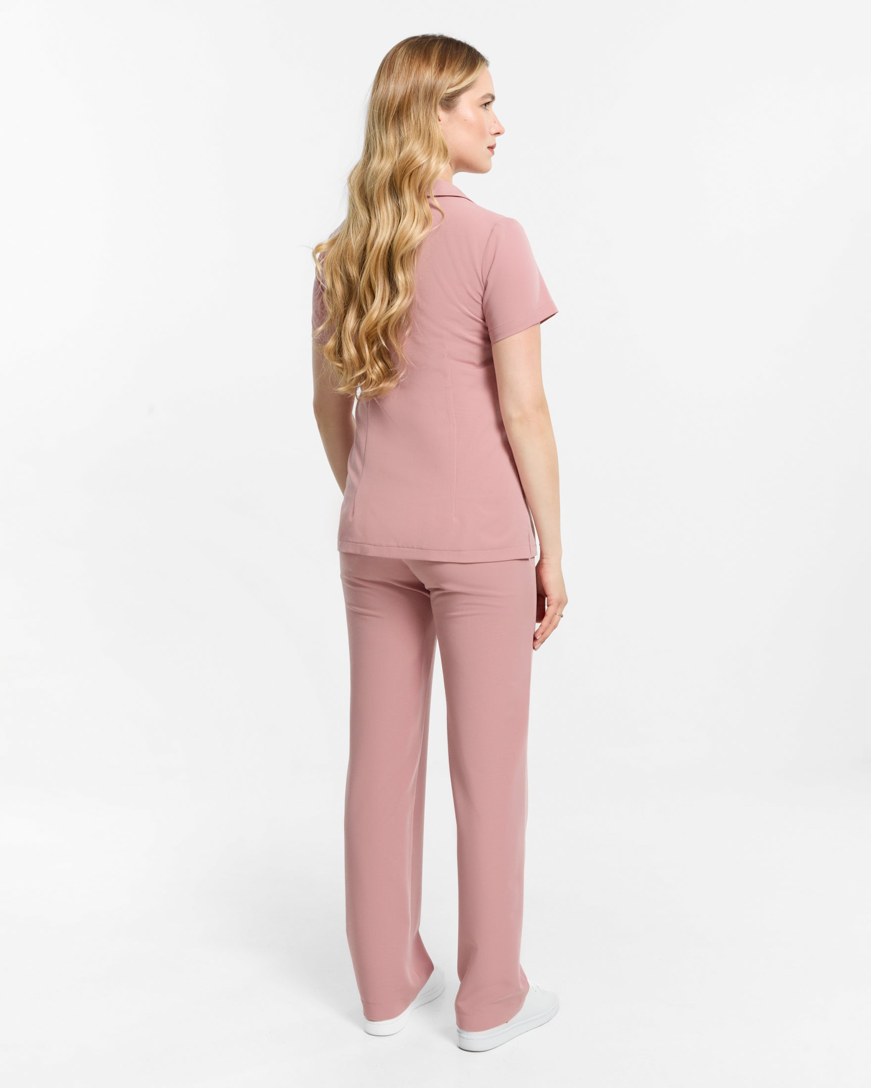 Samantha Scrub Top – Ballerina Pink