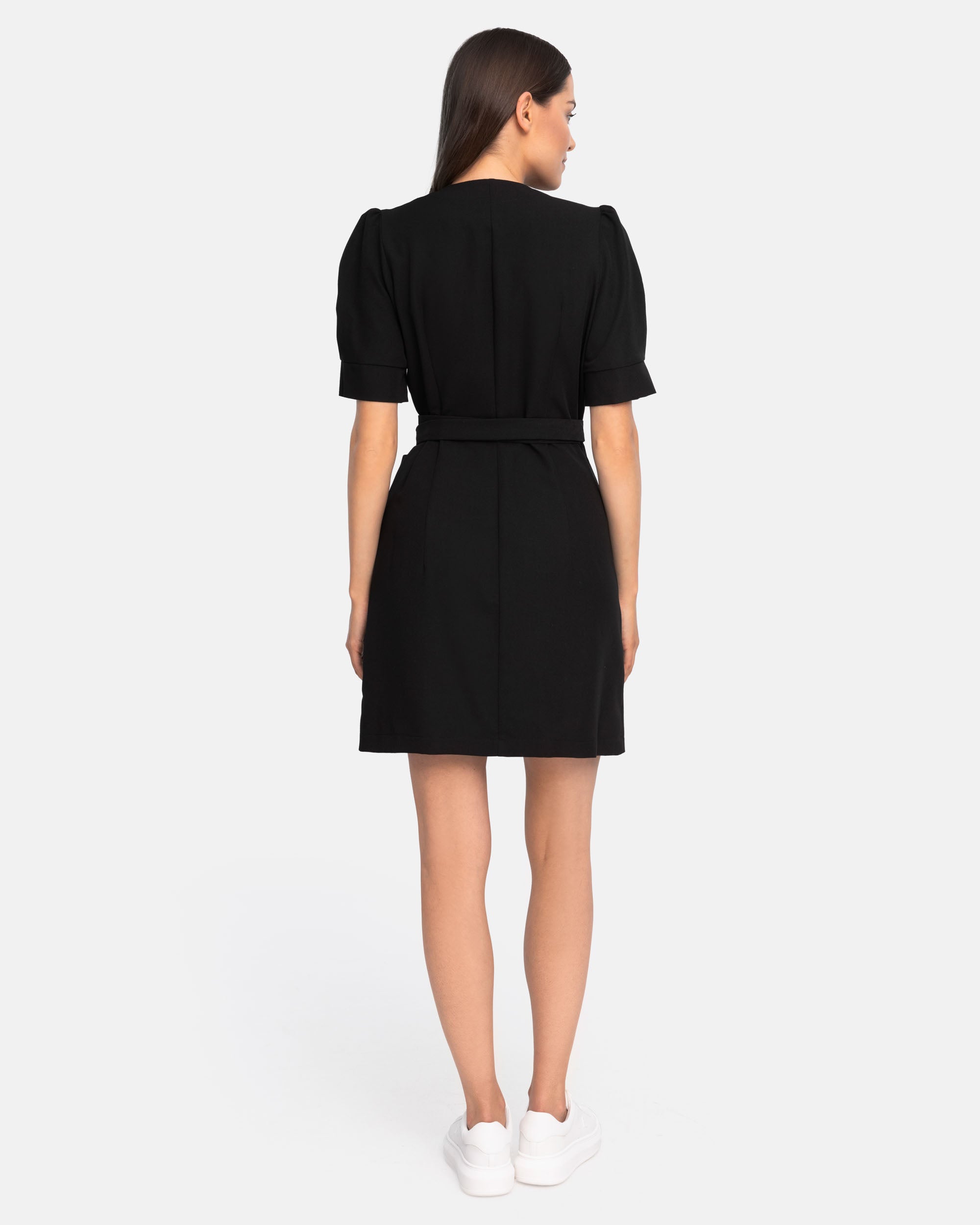 Medizinisches Kleid Diana – Schwarz