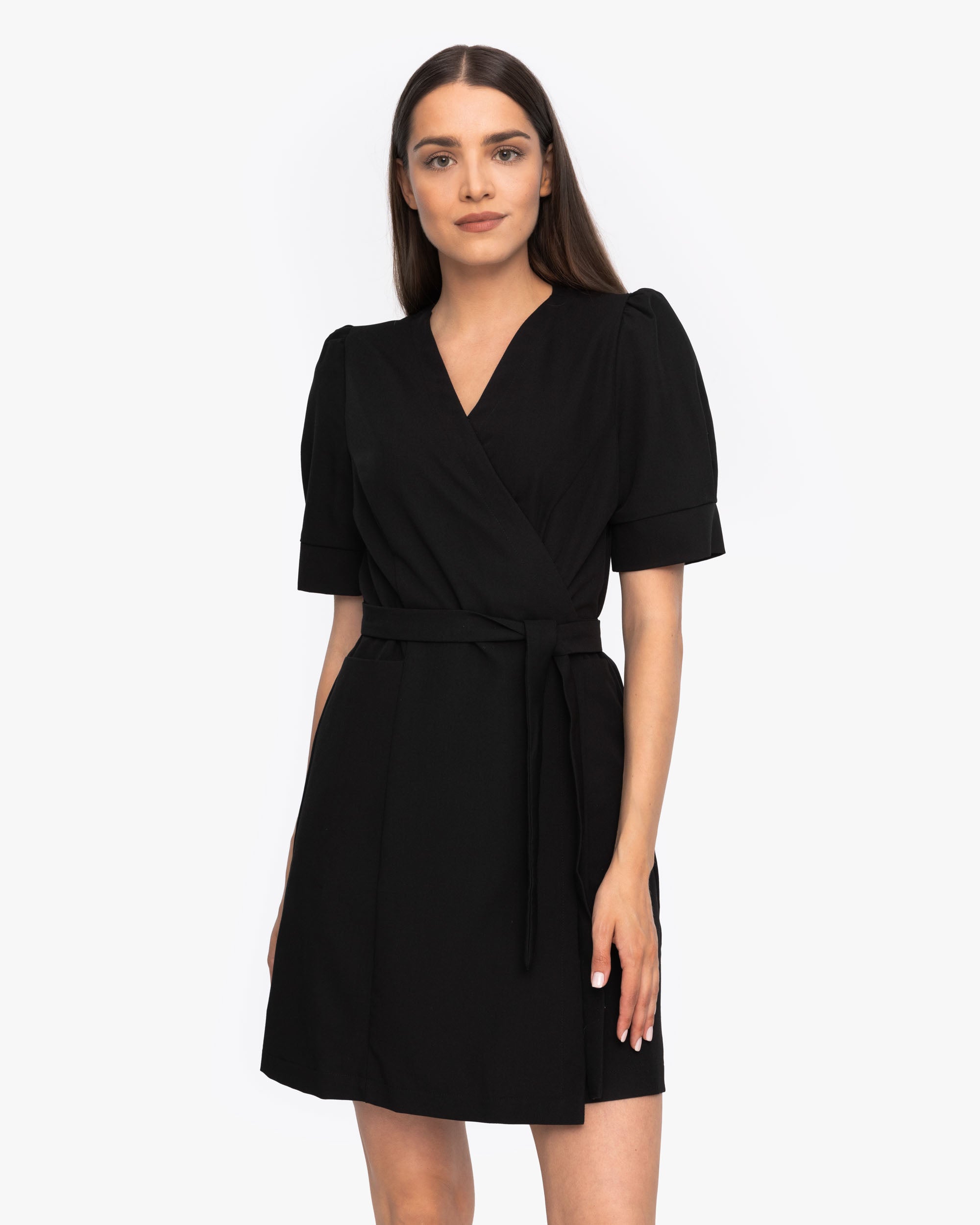 Medizinisches Kleid Diana – Schwarz