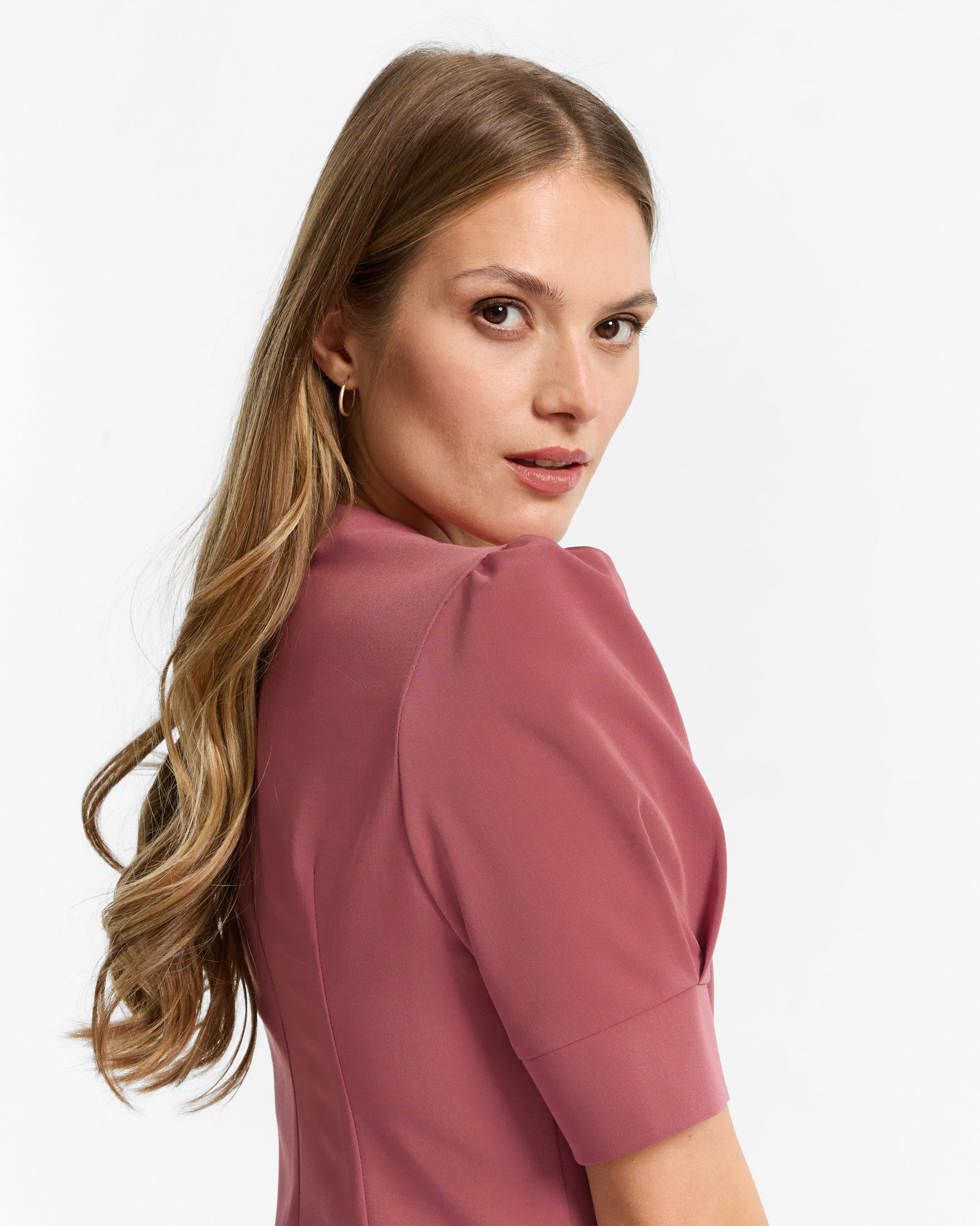 Bluzka Medyczna Charlotte - Dusty Rose