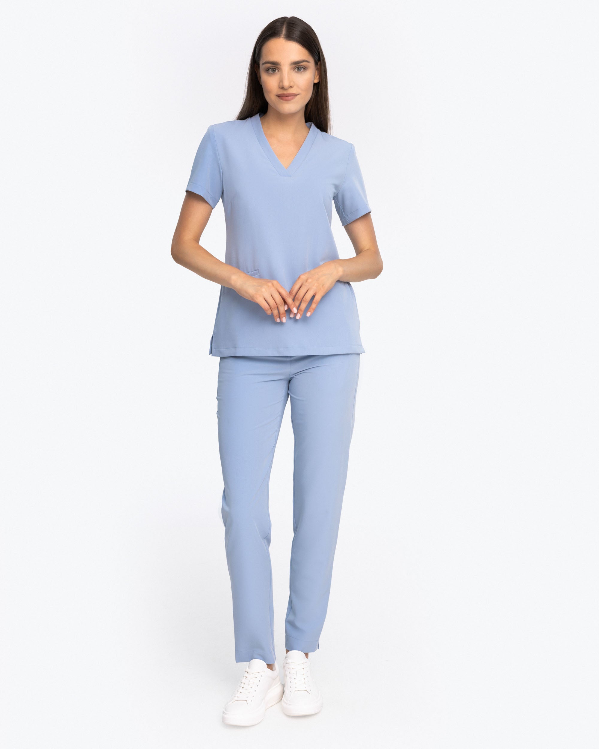 Medizinische Zigarettenhose – Babyblau
