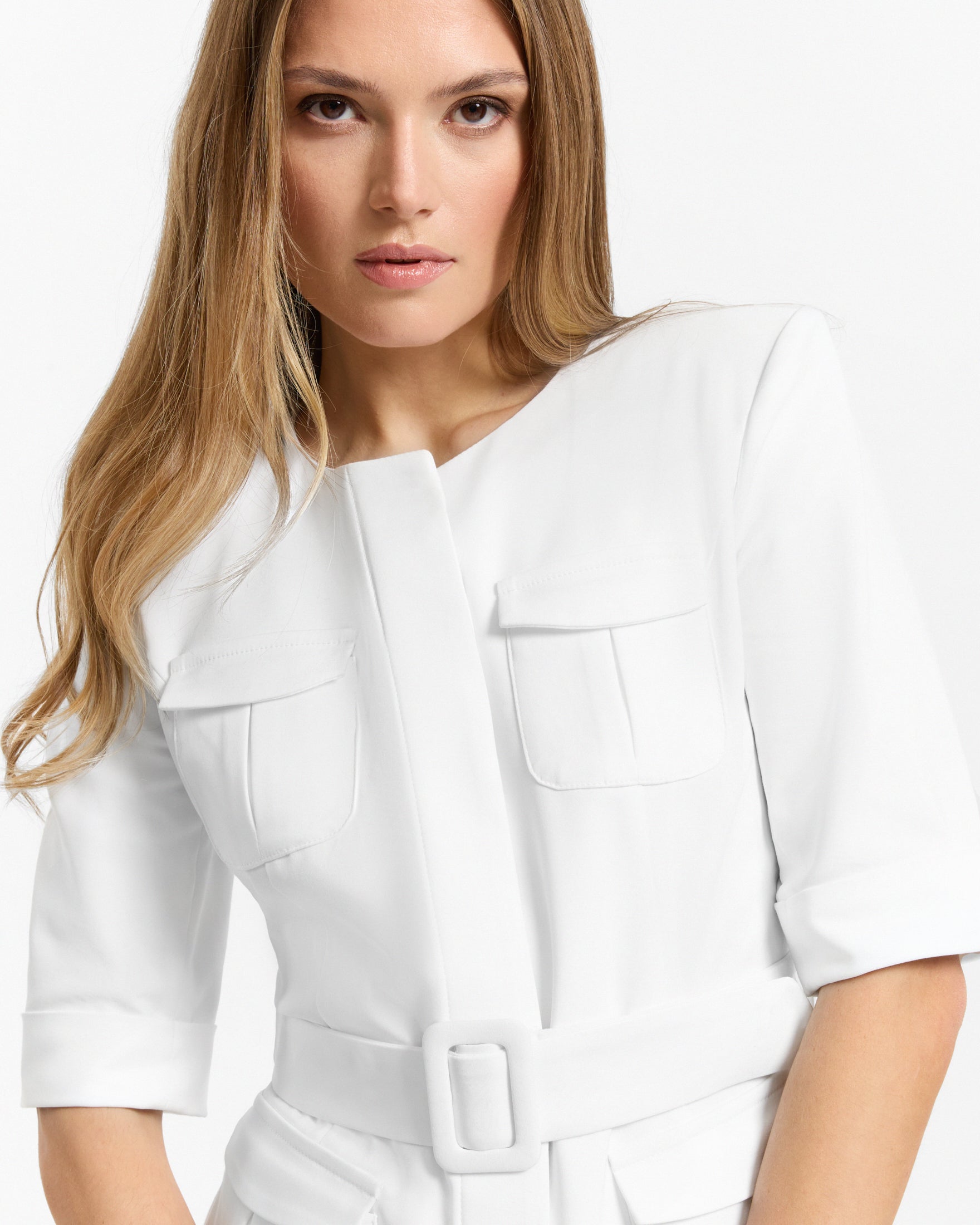 Celine Marynarka Medyczna - White