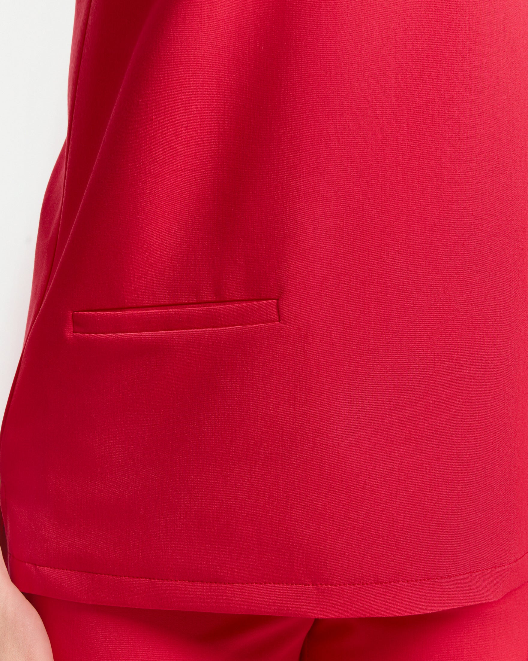 Samantha Scrub Top – Himbeere