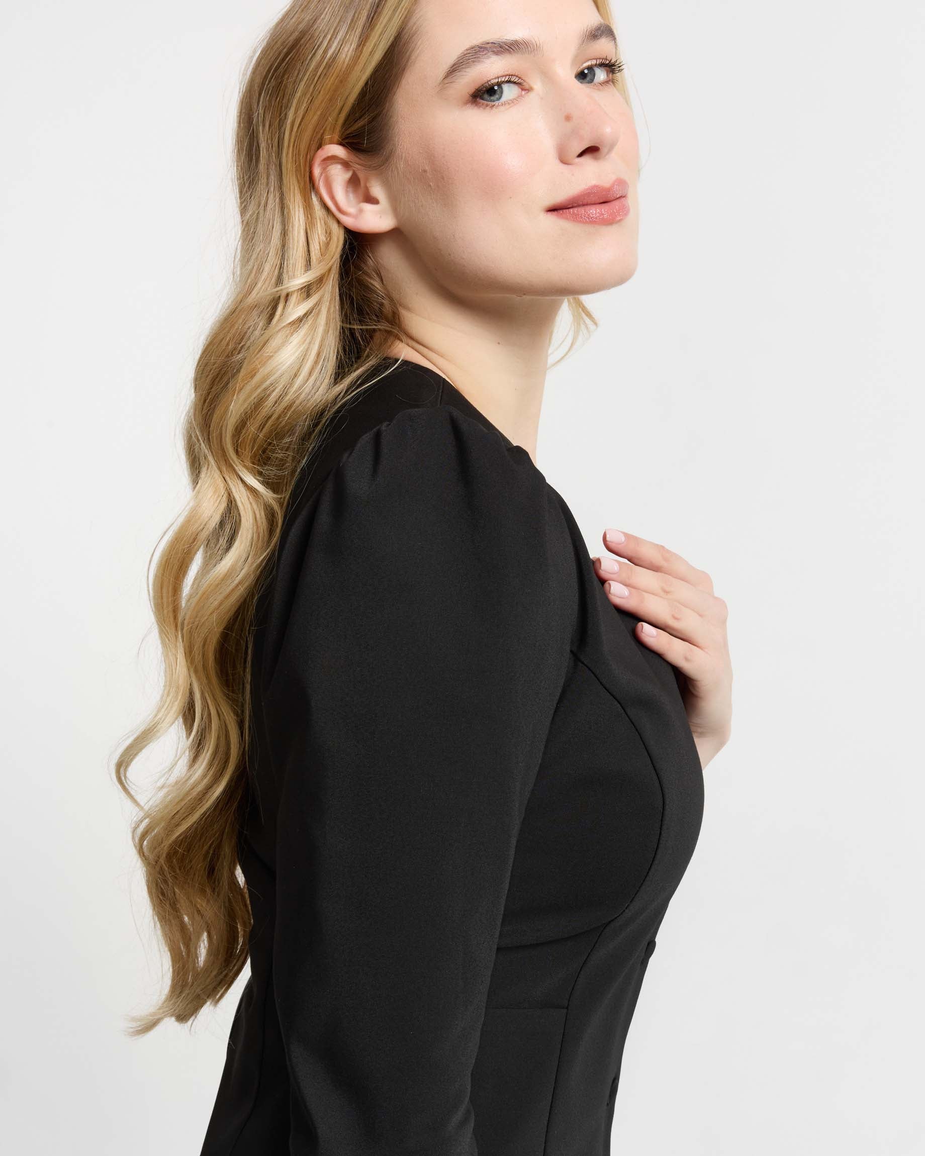 Medizinische Jacke Vivienne– Schwarz