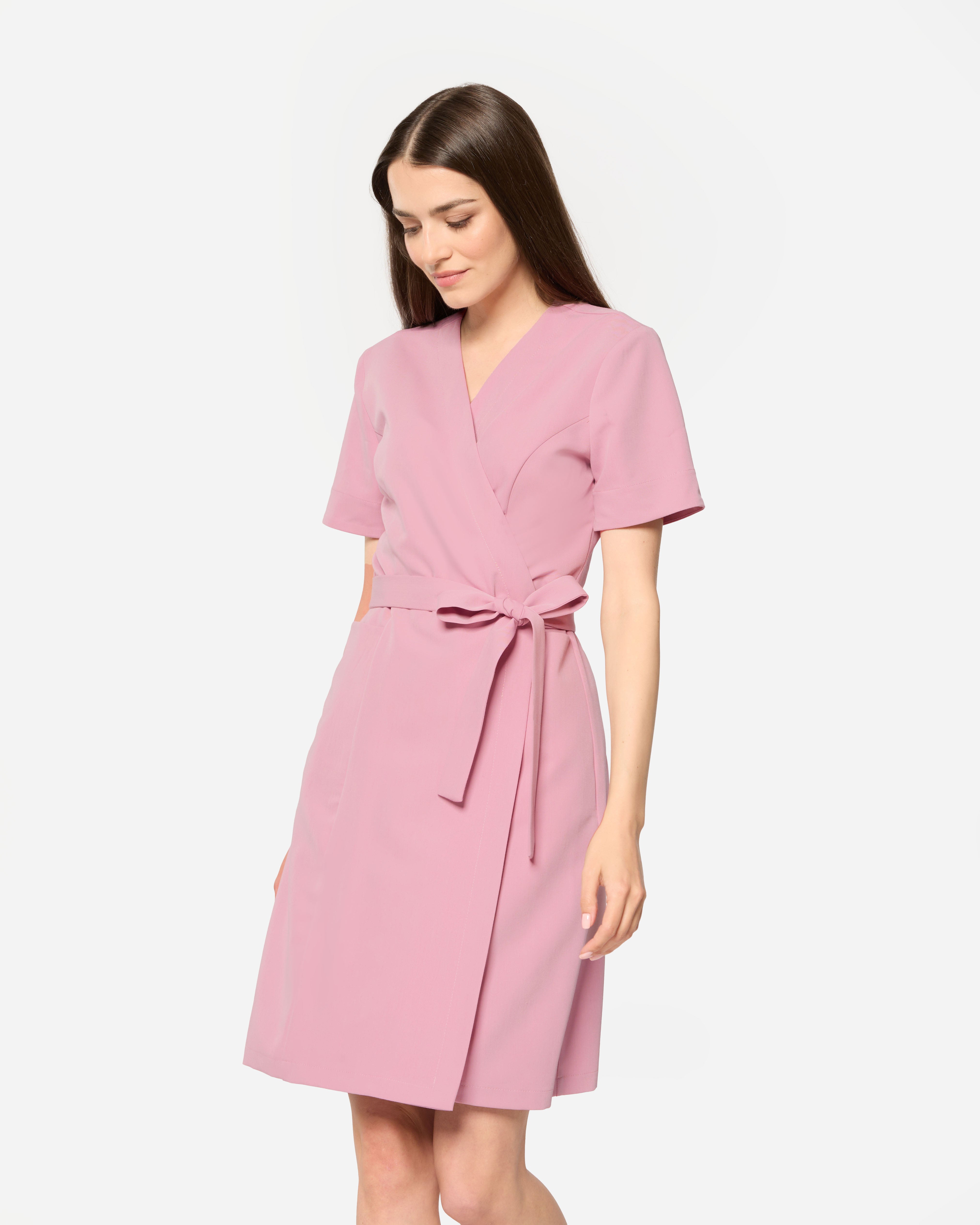 Medizinisches Kleid Diana – Ballerina Pink