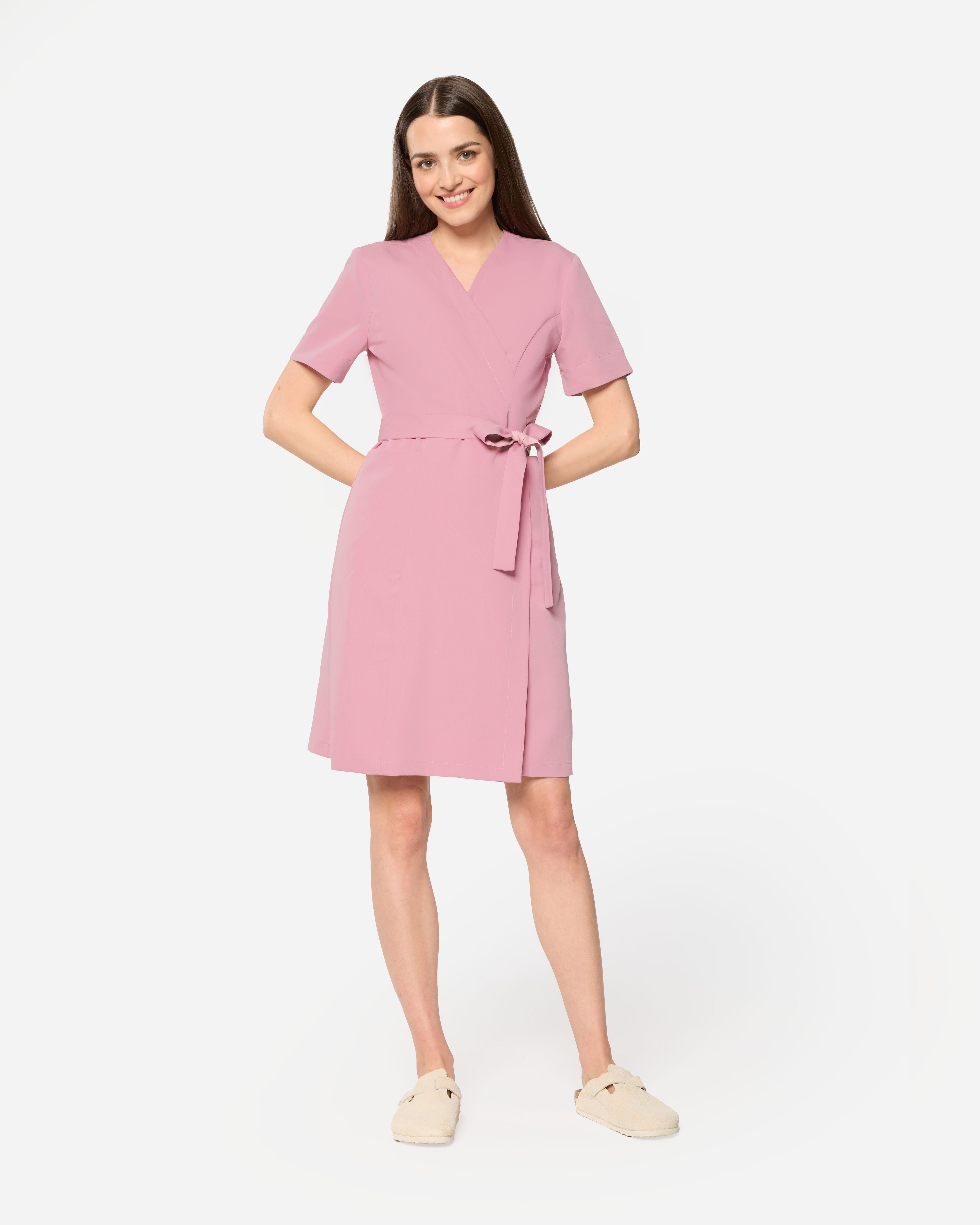 Medizinisches Kleid Diana – Ballerina Pink