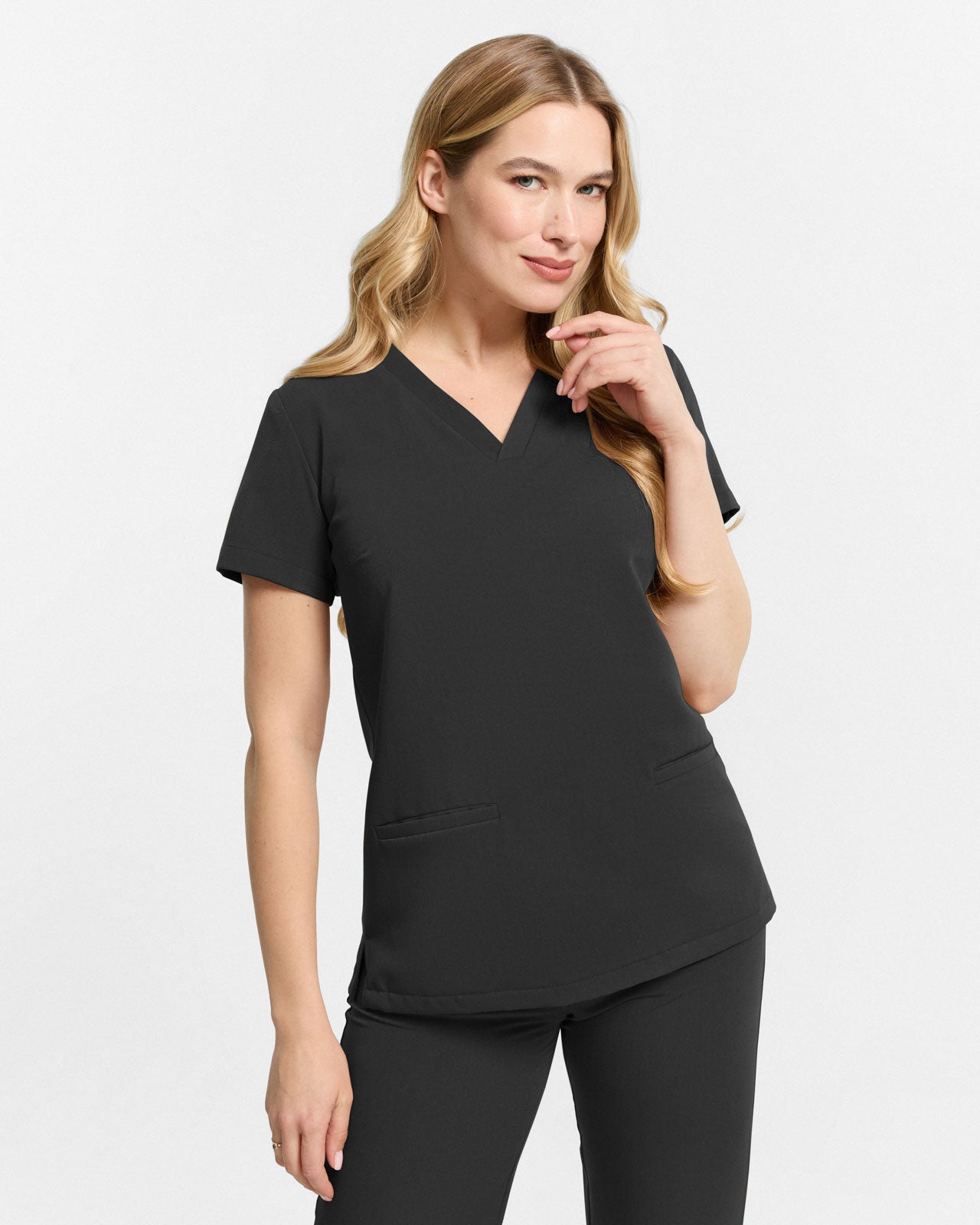 Alltags-Basic-Top – Schwarz