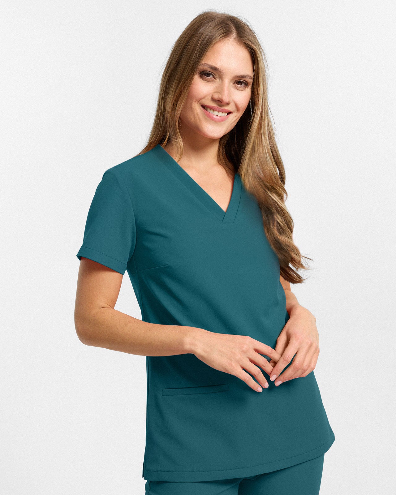 Everyday Basic Top - Caribbean Blue
