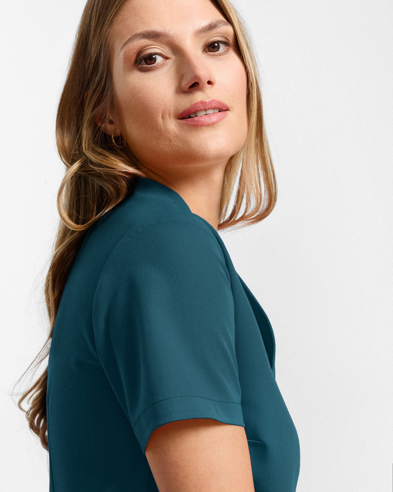 Everyday Basic Top - Caribbean Blue
