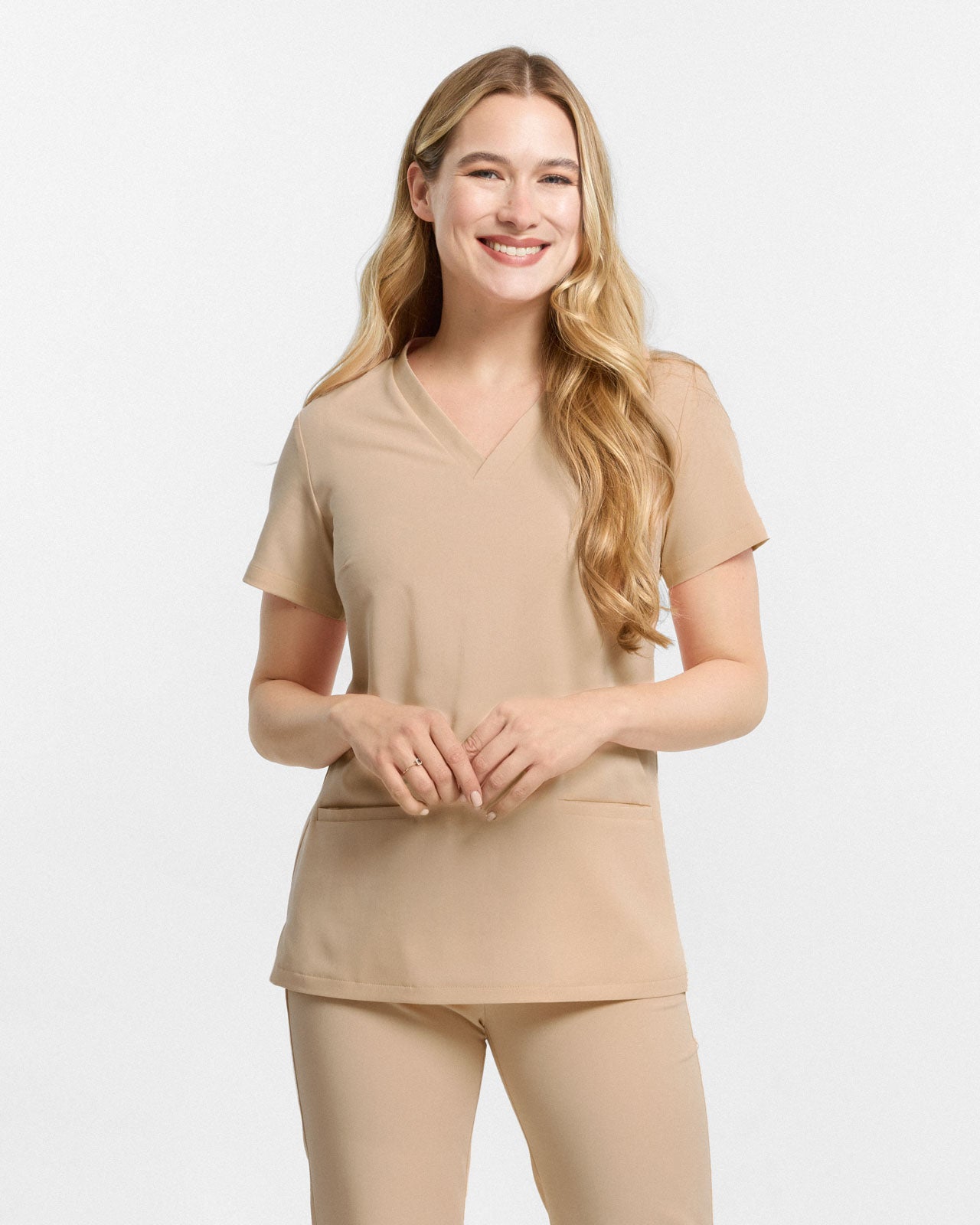 Alltags-Basic-Top – Nude