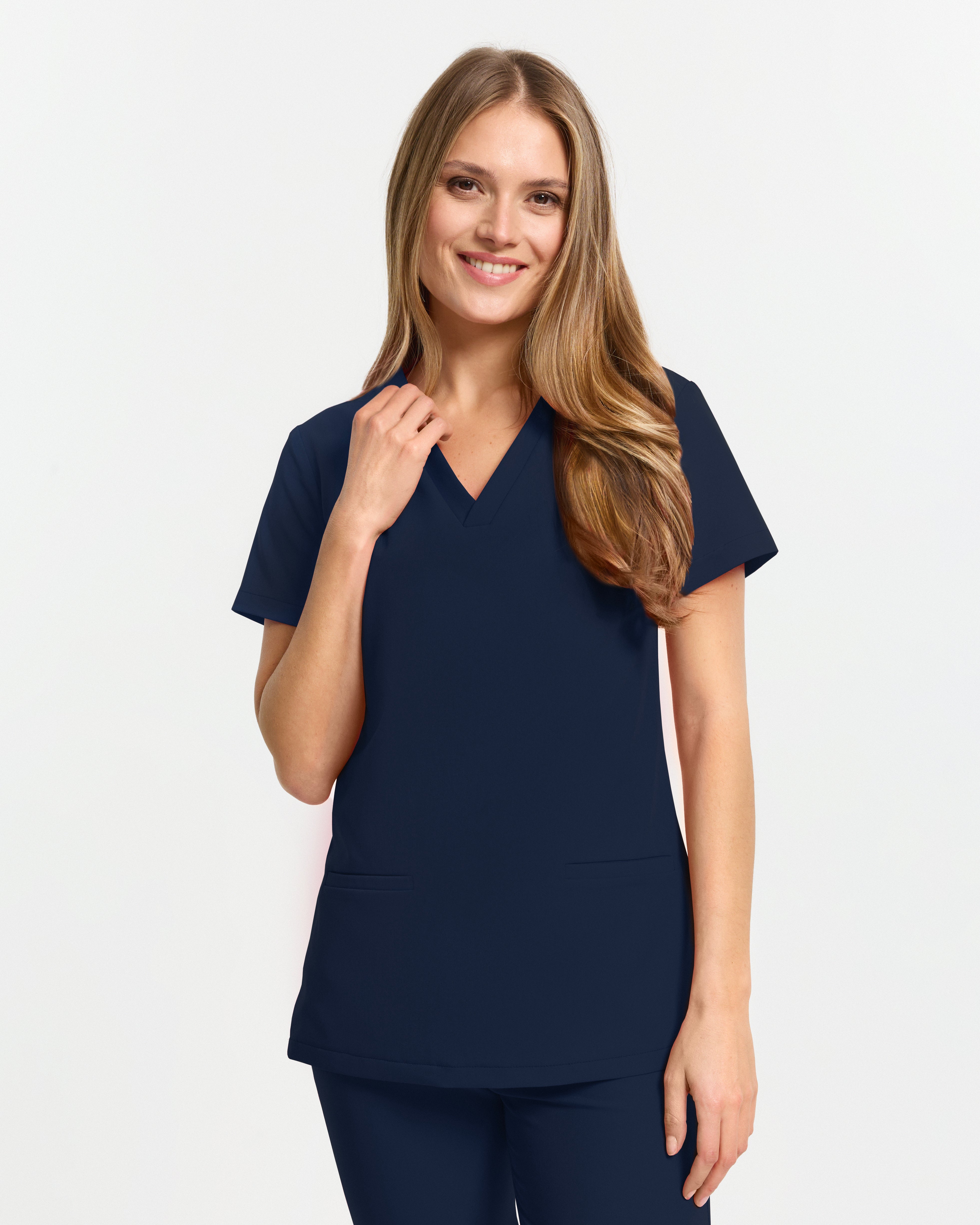 Bluzka Medyczna Basic - Royal Navy