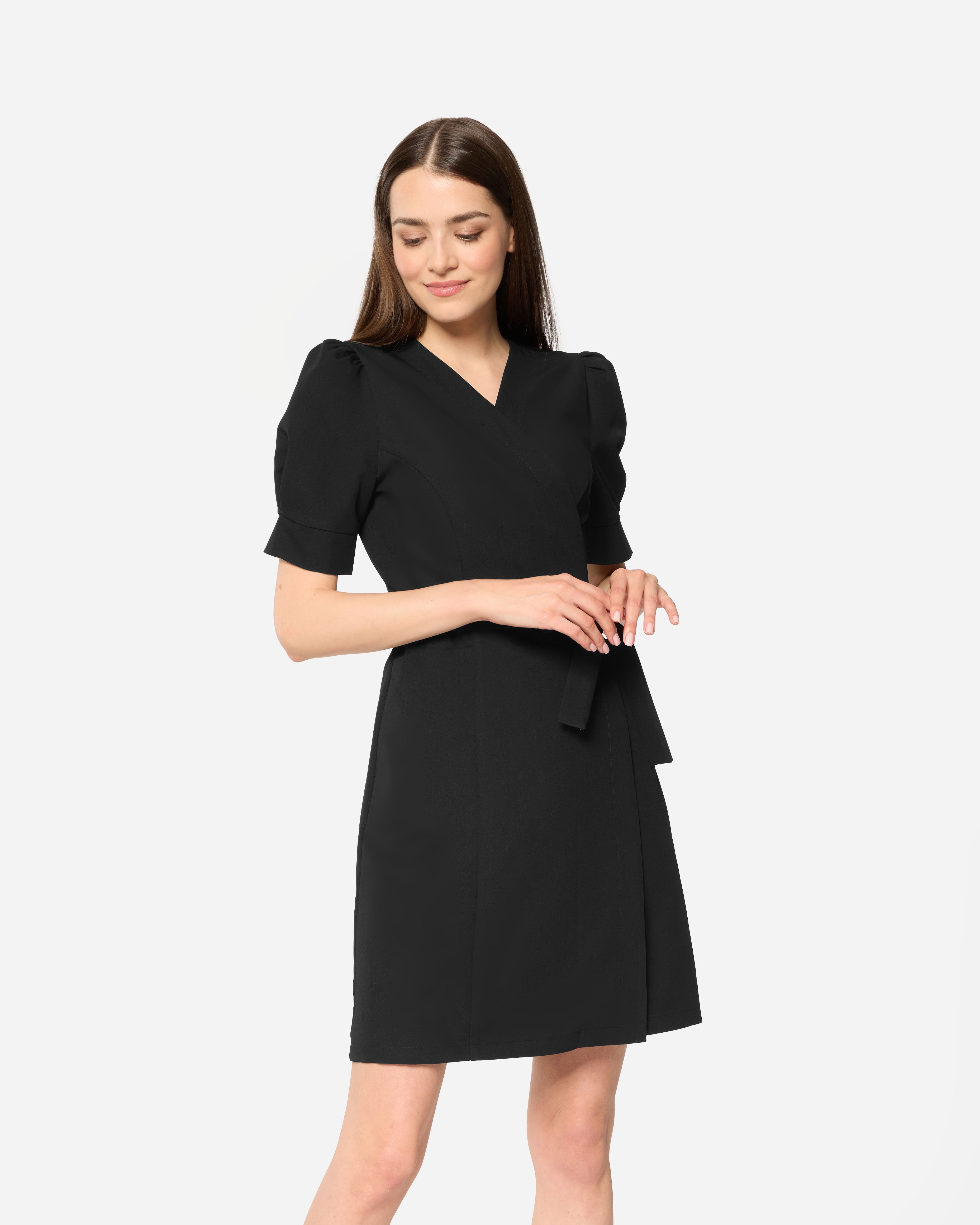 Medizinisches Kleid Diana – Schwarz