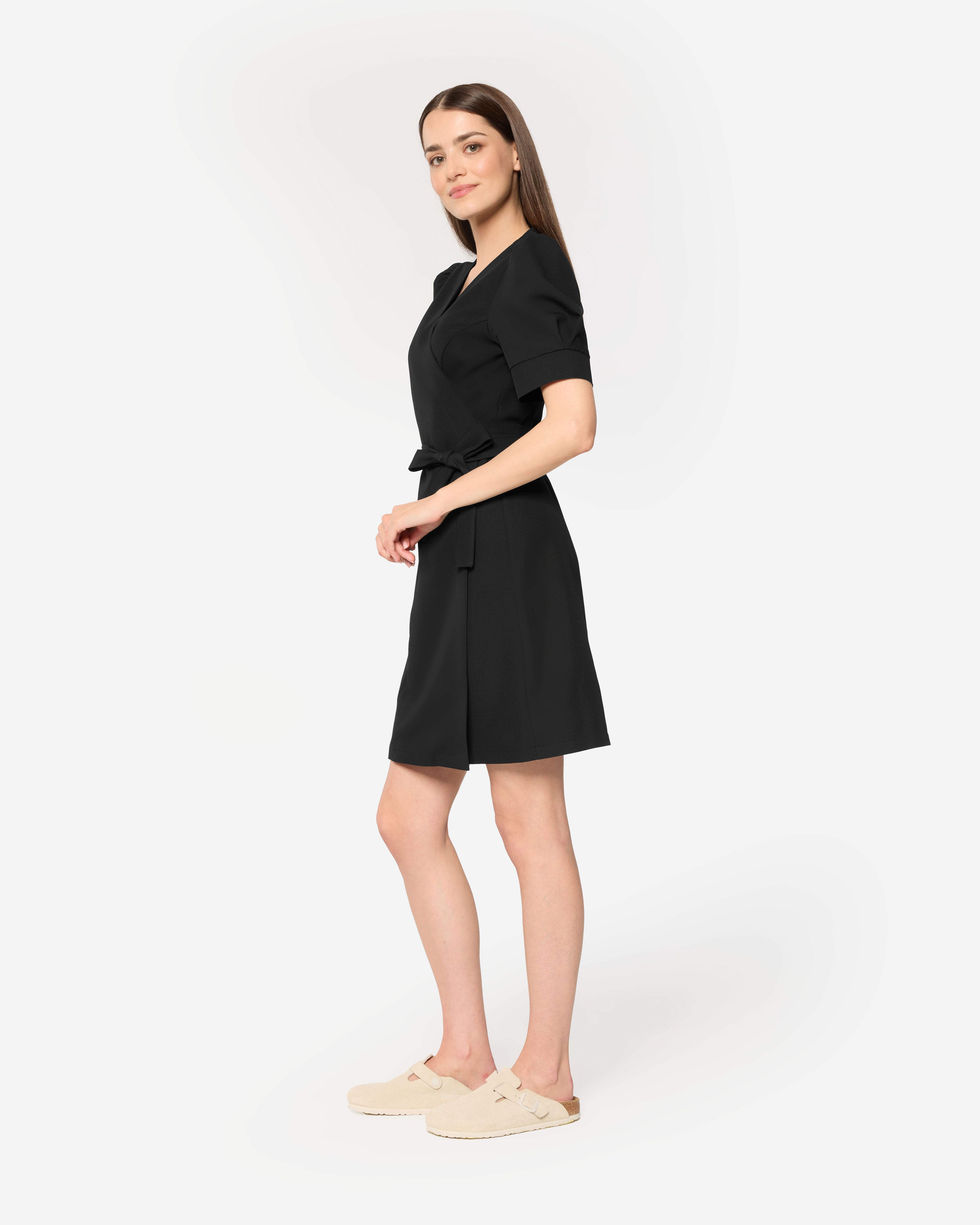 Medizinisches Kleid Diana – Schwarz