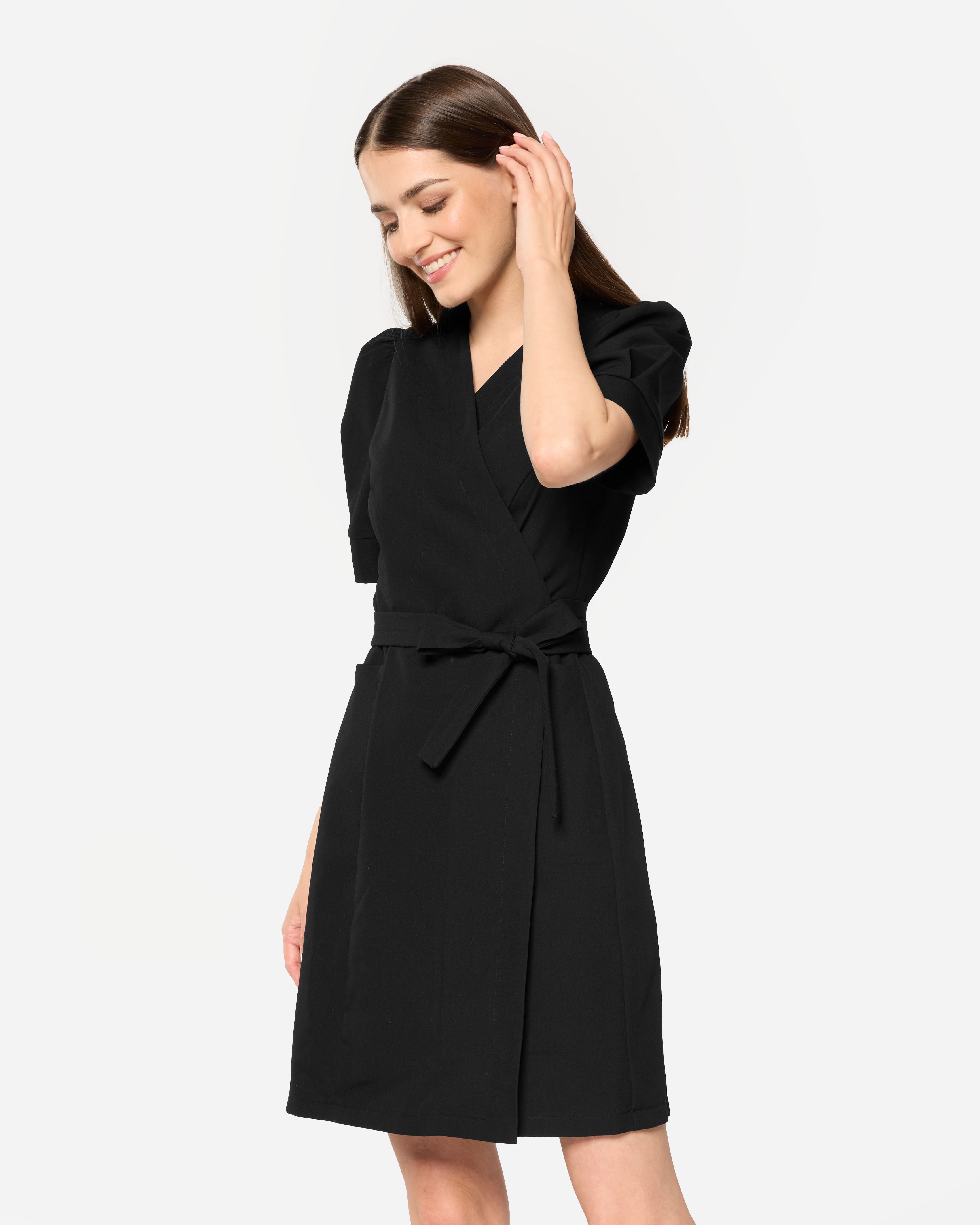 Medizinisches Kleid Diana – Schwarz