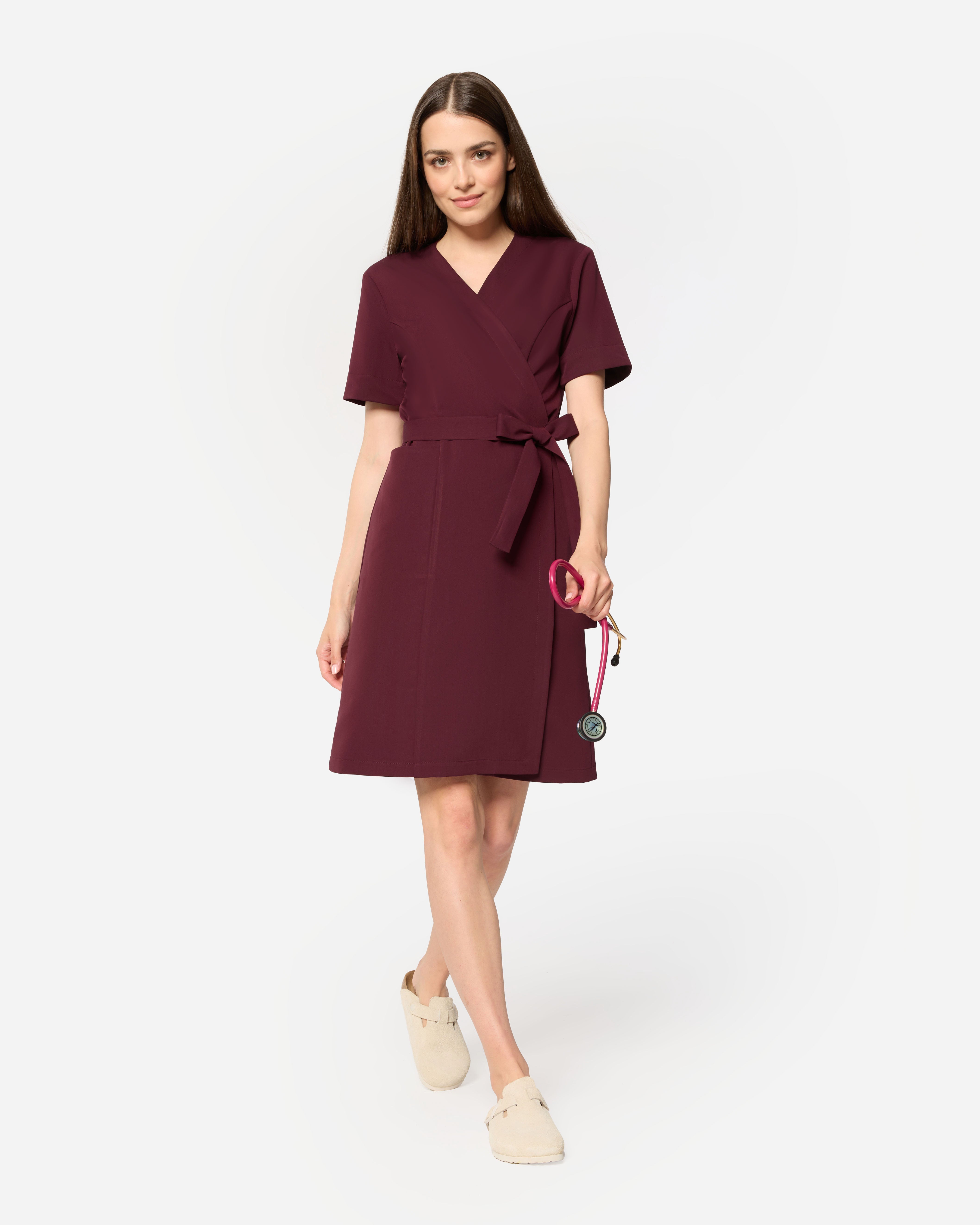 Medizinisches Kleid Diana – Ballerina Pink