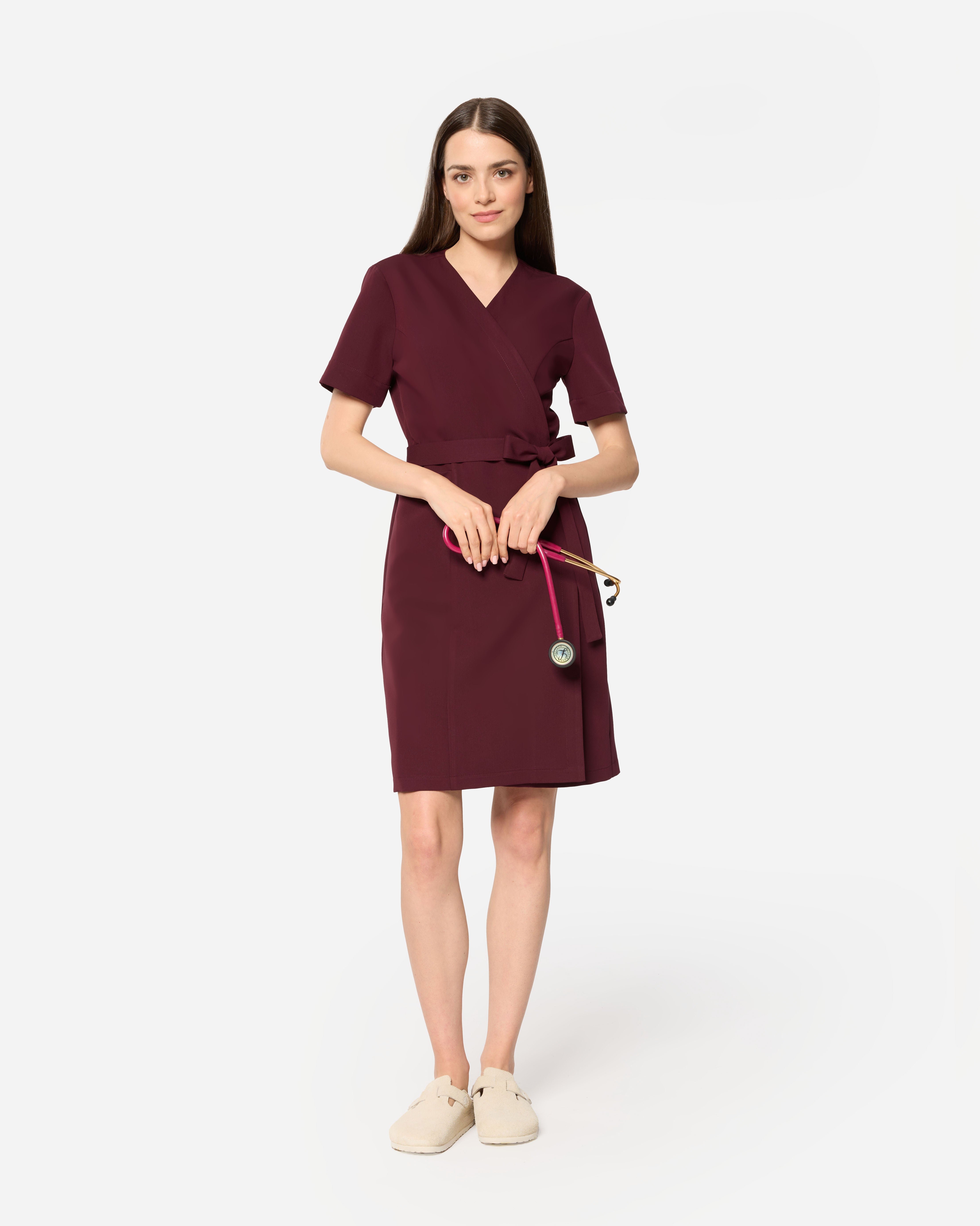 Medizinisches Kleid Diana – Ballerina Pink