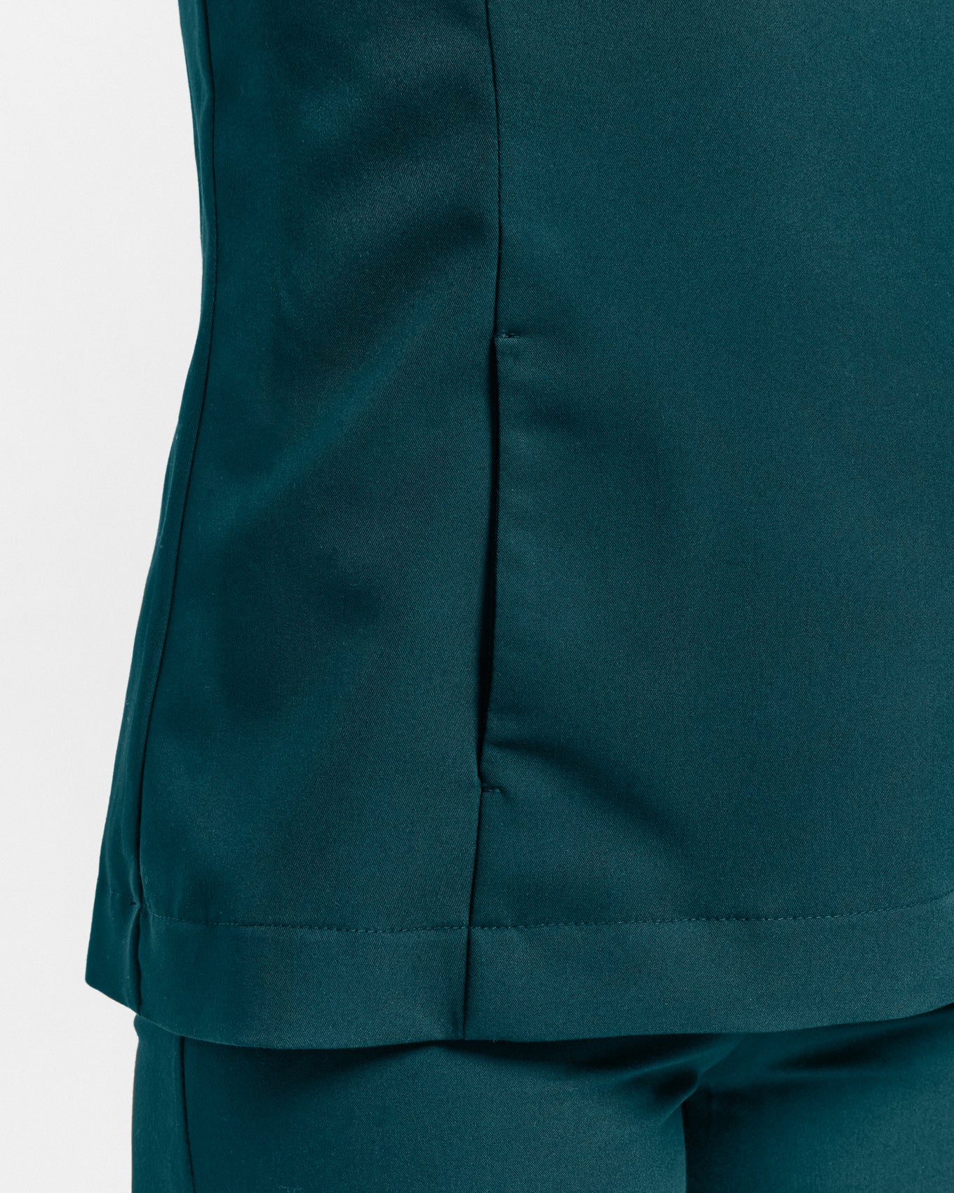 Carrie Scrub Top – Karibikblau