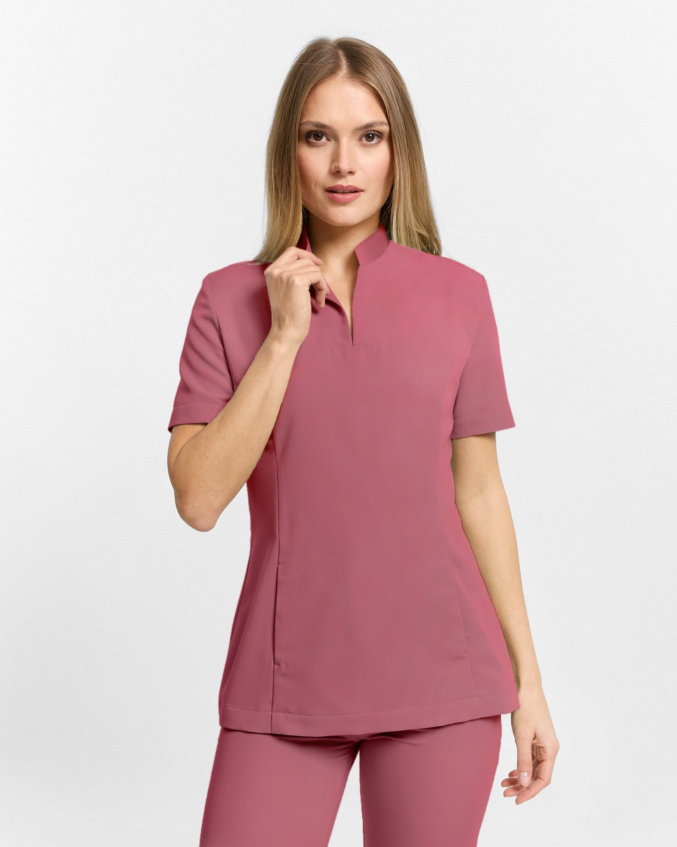 Carrie Scrub Top – Dusty Rose