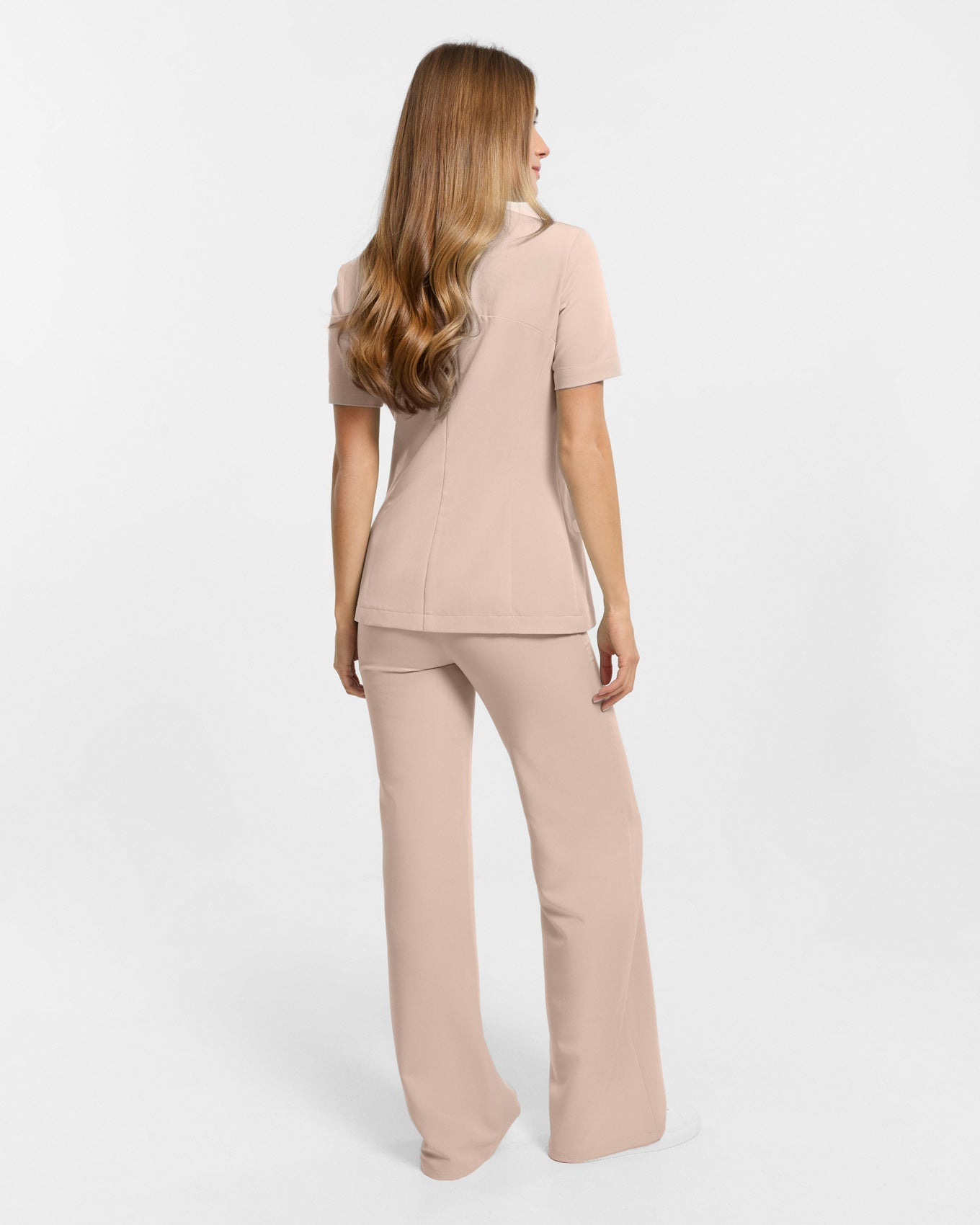 Carrie Scrub Top – Nude