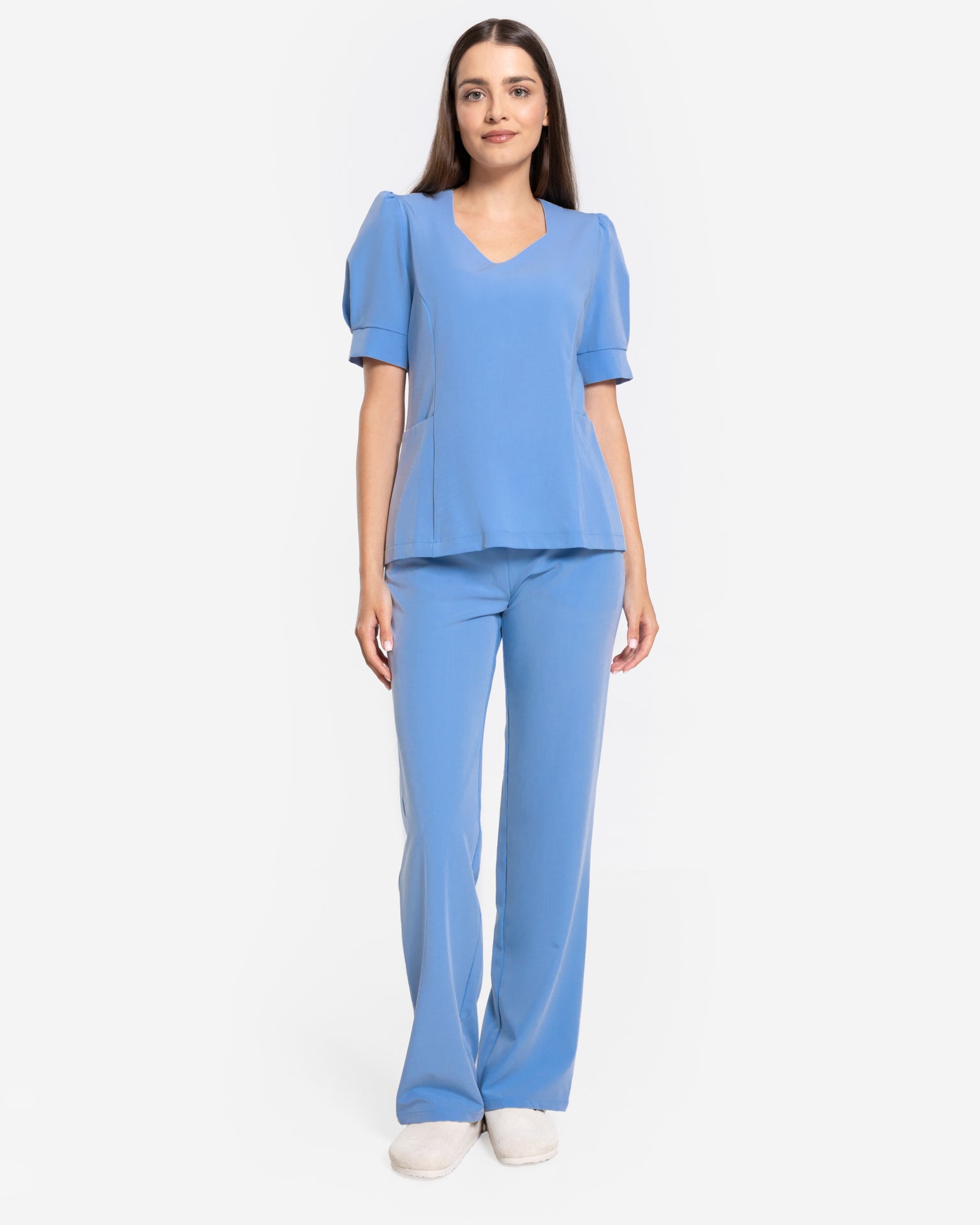 Charlotte Scrub Top – Schokolade
