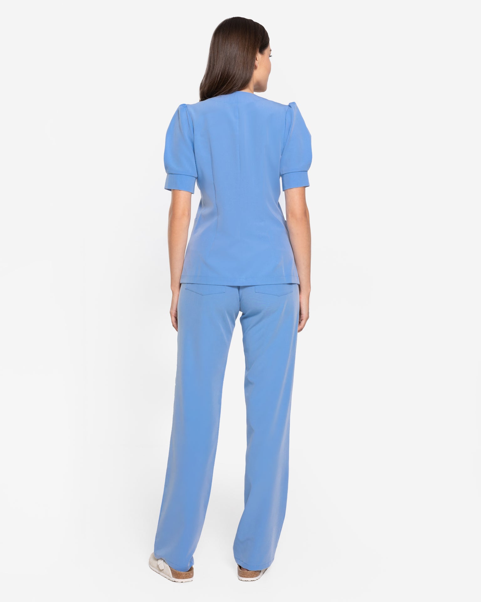 Charlotte Scrub Top – Schokolade