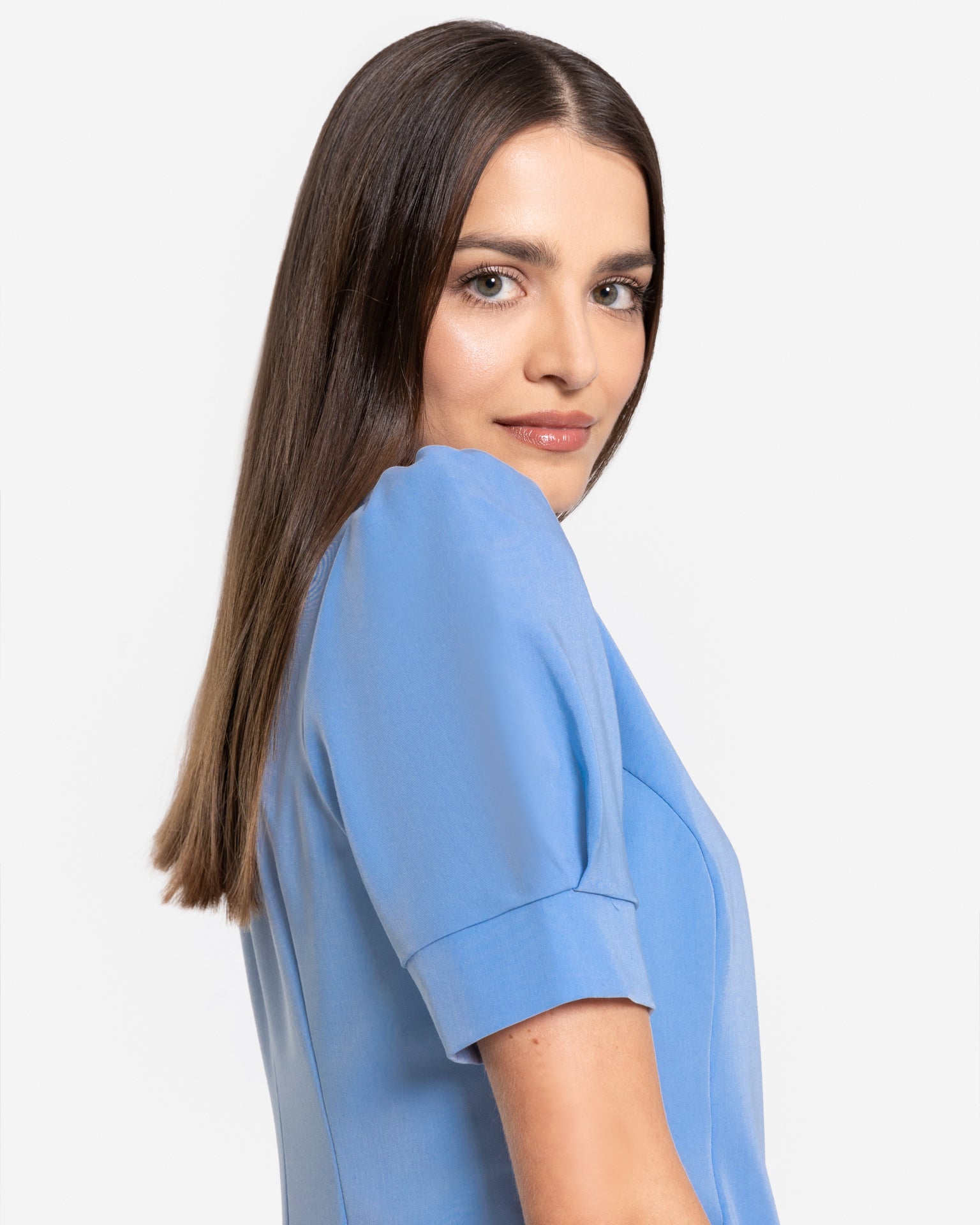 Charlotte Scrub Top – Schokolade
