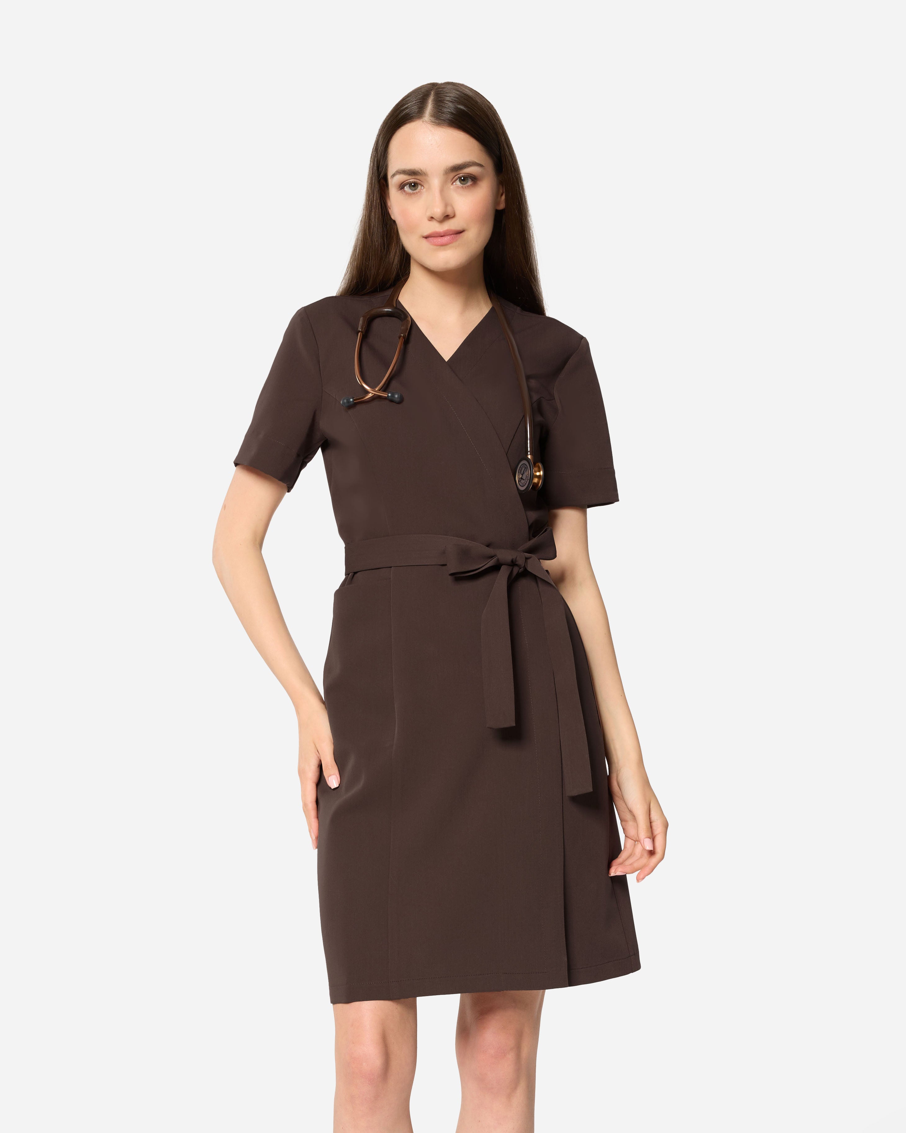Medizinisches Kleid Diana – Ballerina Pink