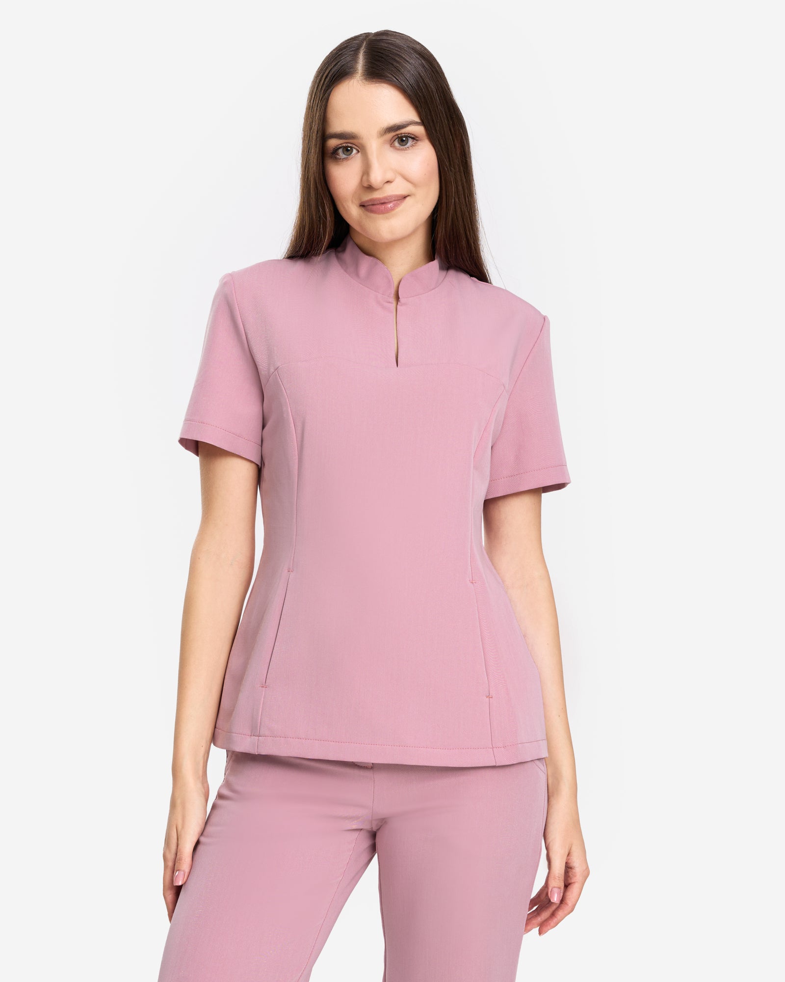Bluzka Medyczna Damska Carrie - Ballerina Pink