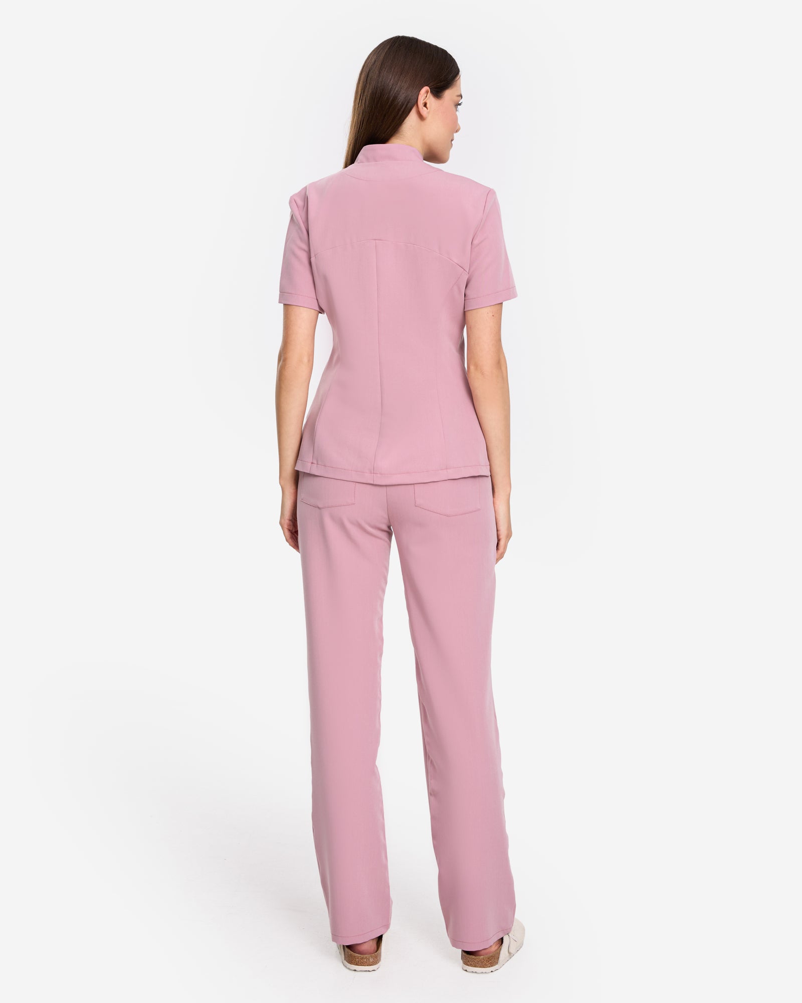 Carrie Scrub Top – Schwarz