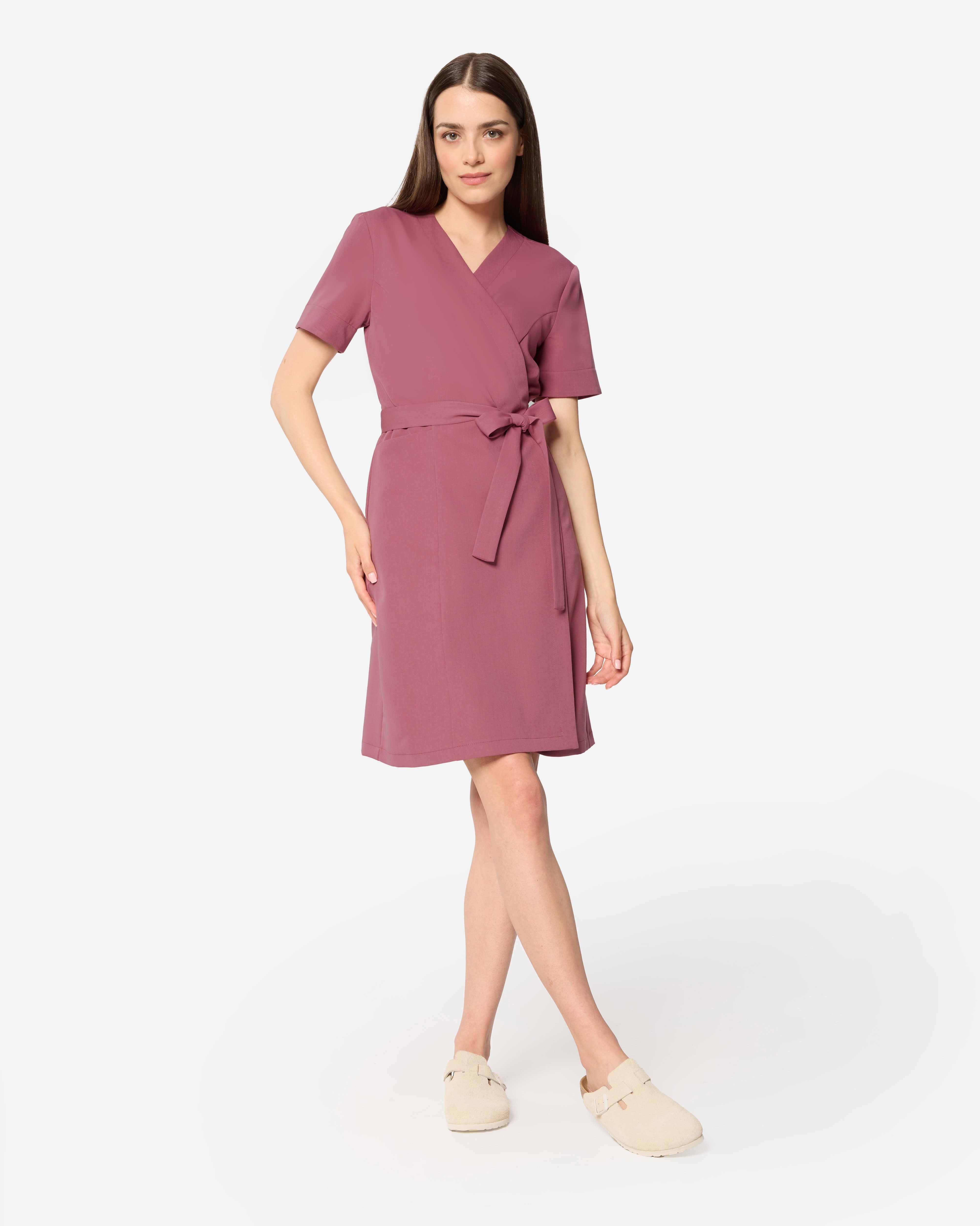 Medizinisches Kleid Diana – Ballerina Pink
