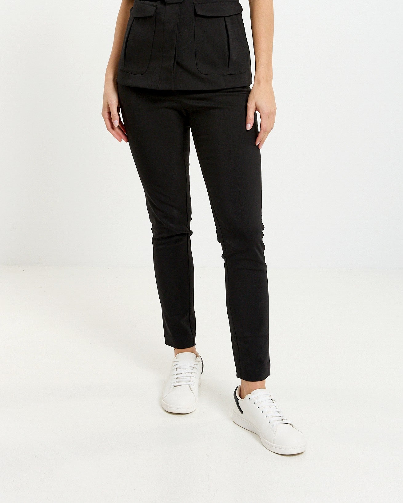 Spodnie Premium Cygaretki - Black