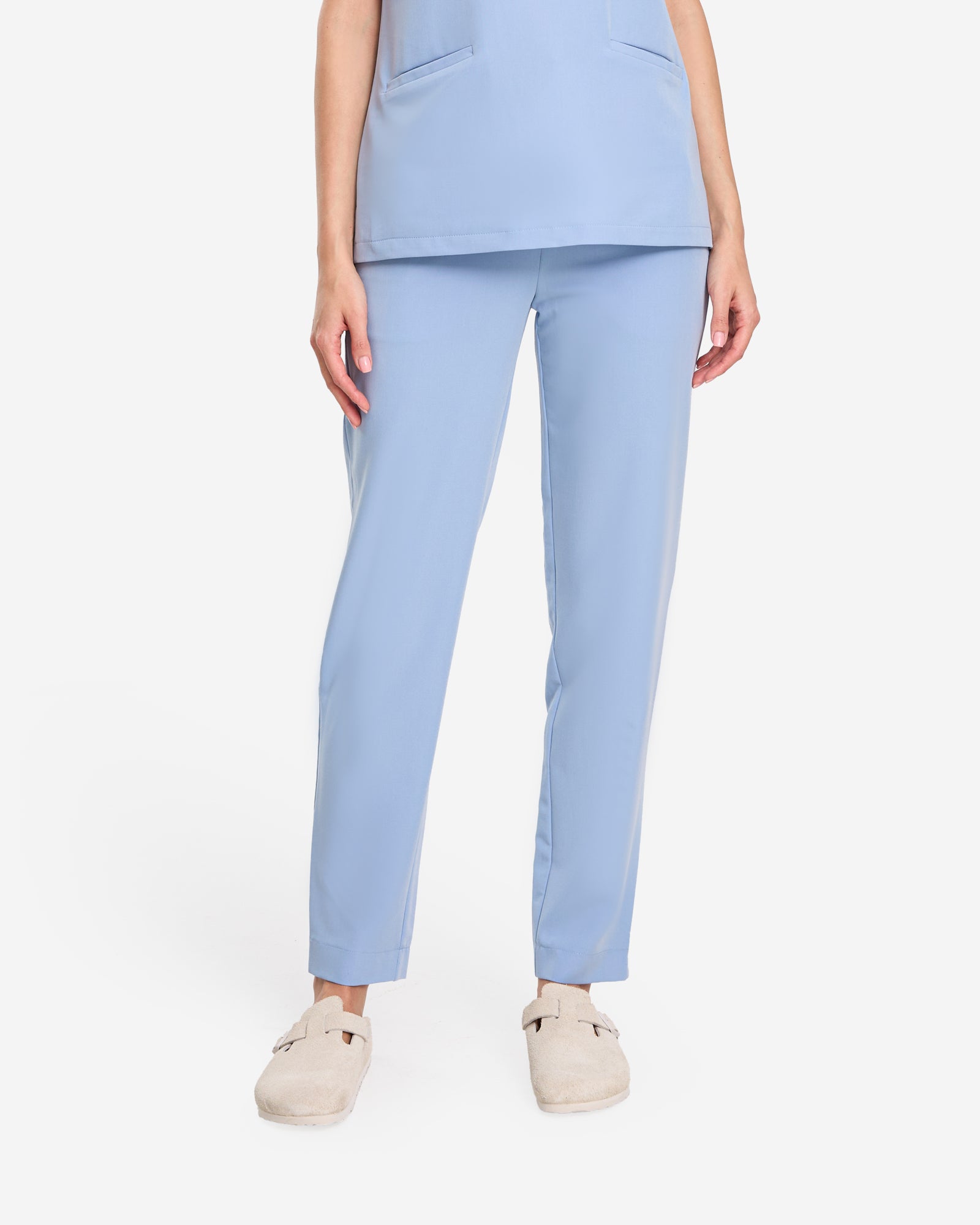 Medizinische Zigarettenhose – Babyblau