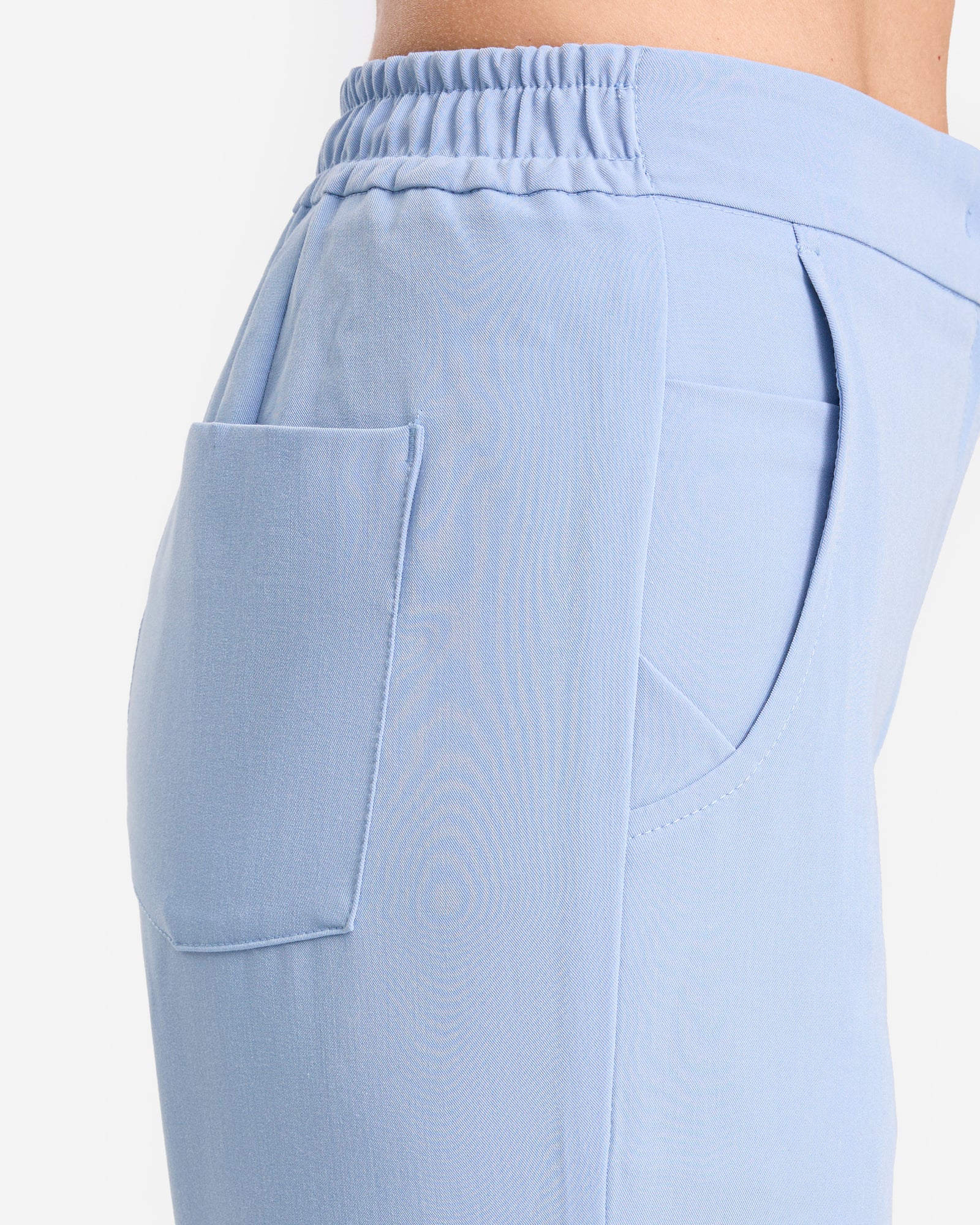 Medizinische Zigarettenhose – Babyblau