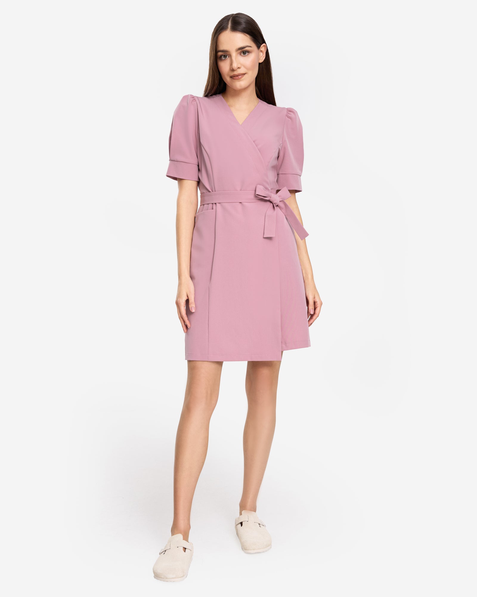 Medizinisches Kleid Diana – Ballerina Pink