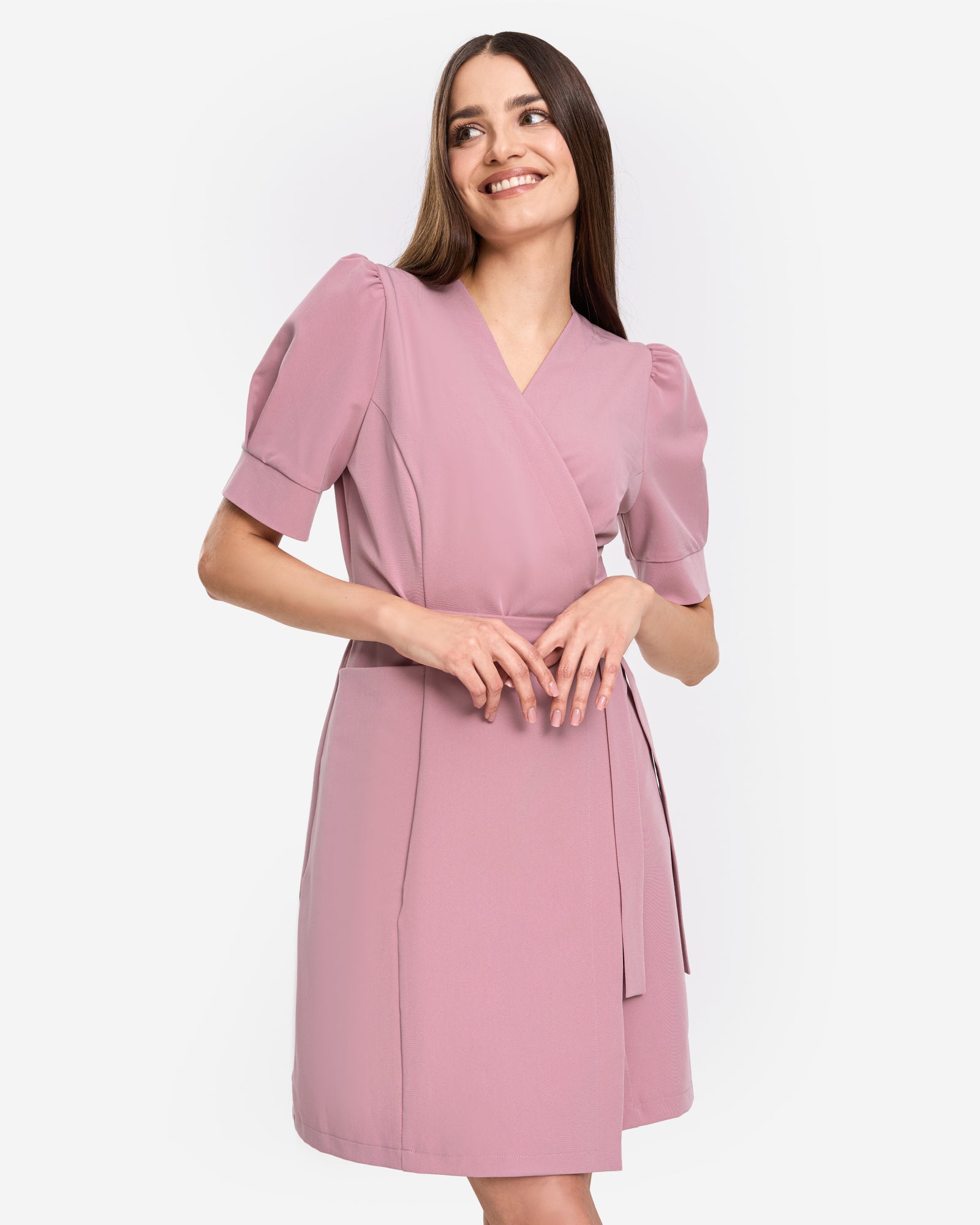 Medizinisches Kleid Diana – Ballerina Pink