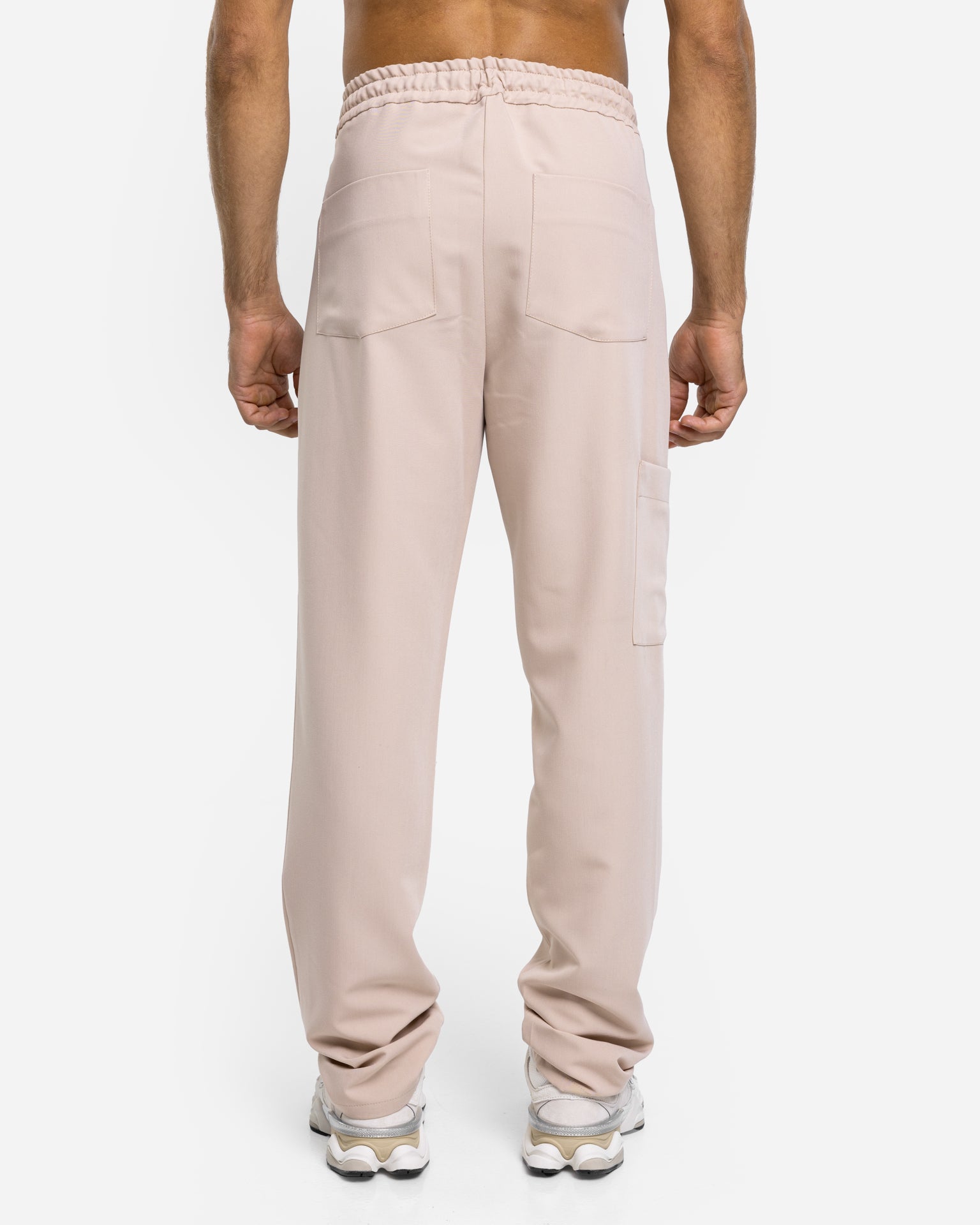 Męskie spodnie medyczne | Classic Fit  - Nude