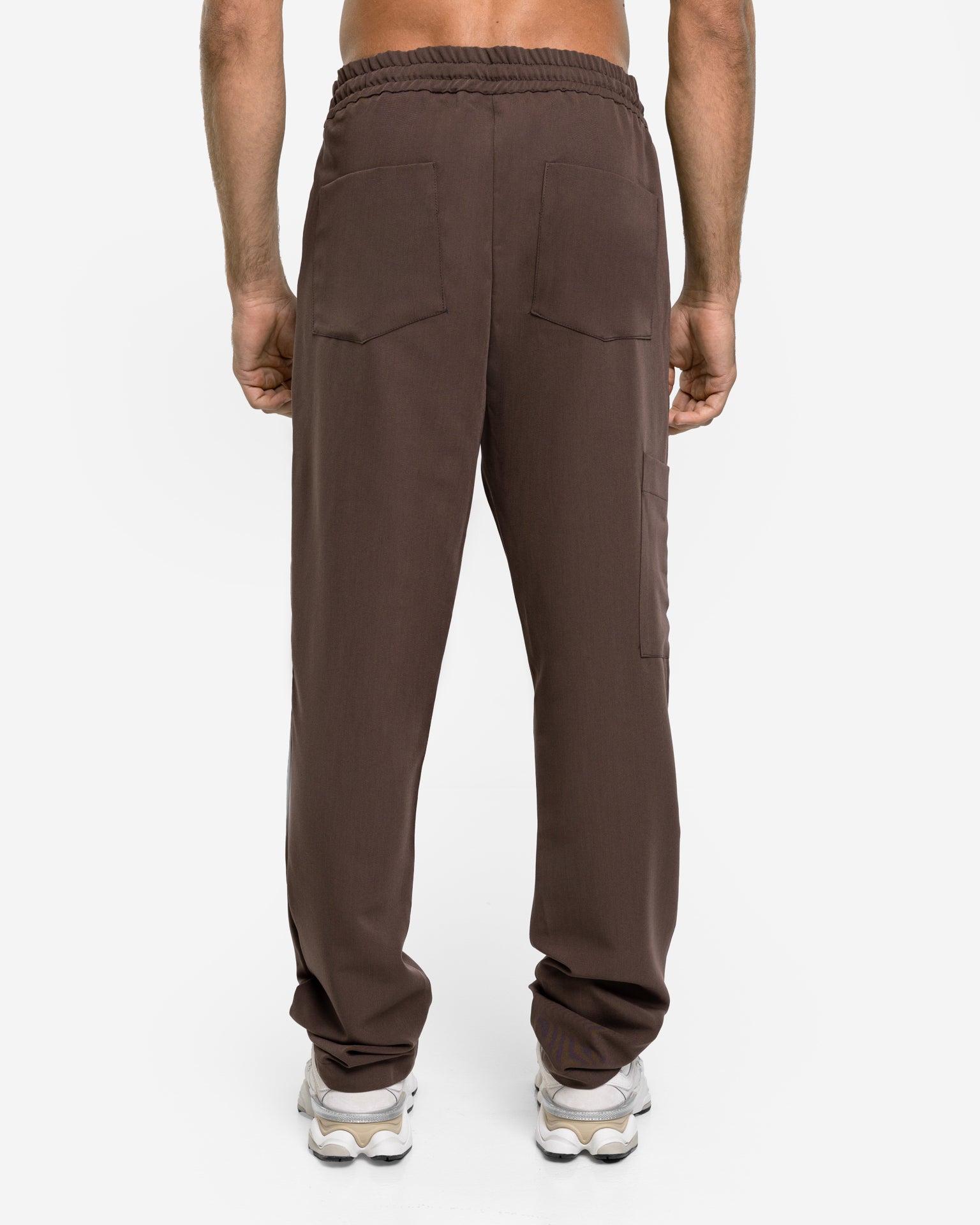 Męskie spodnie medyczne | Classic Fit  - Choco