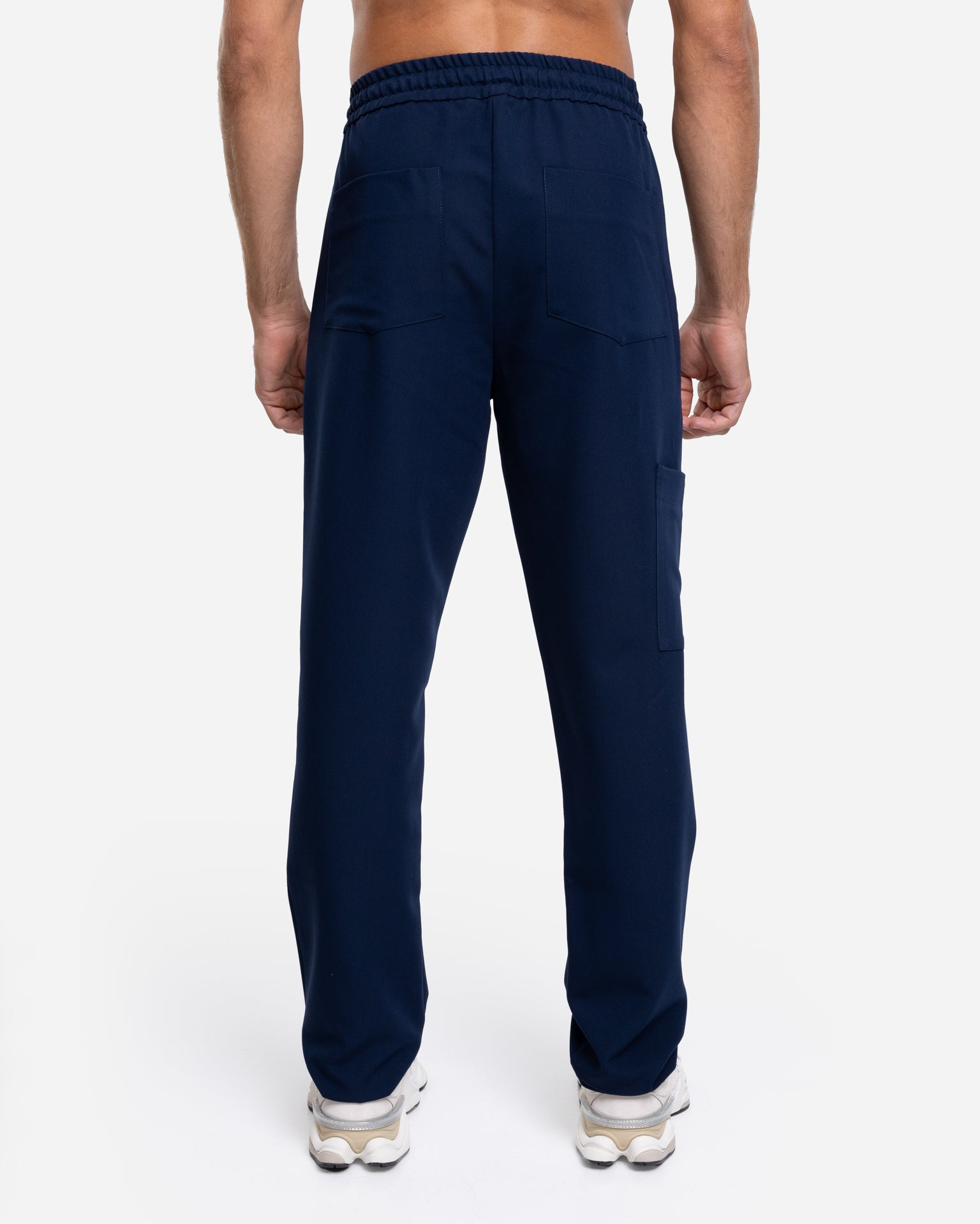 Męskie spodnie medyczne | Classic Fit  - Royal Navy