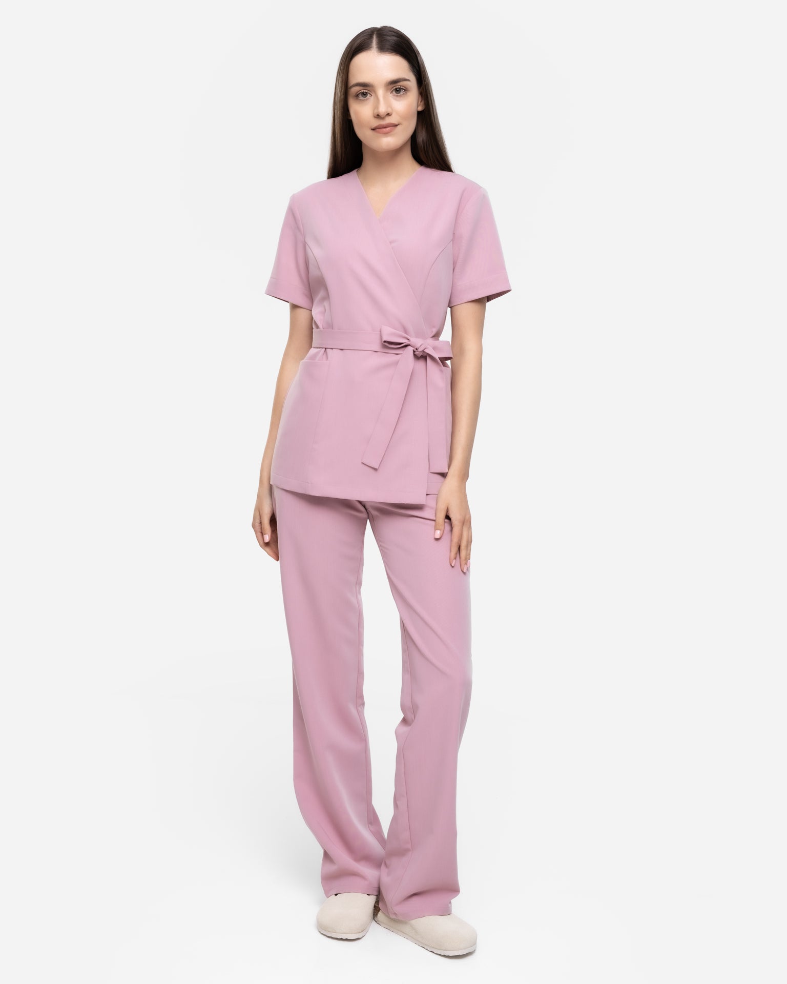 Tunika Medyczna Ella - Ballerina Pink