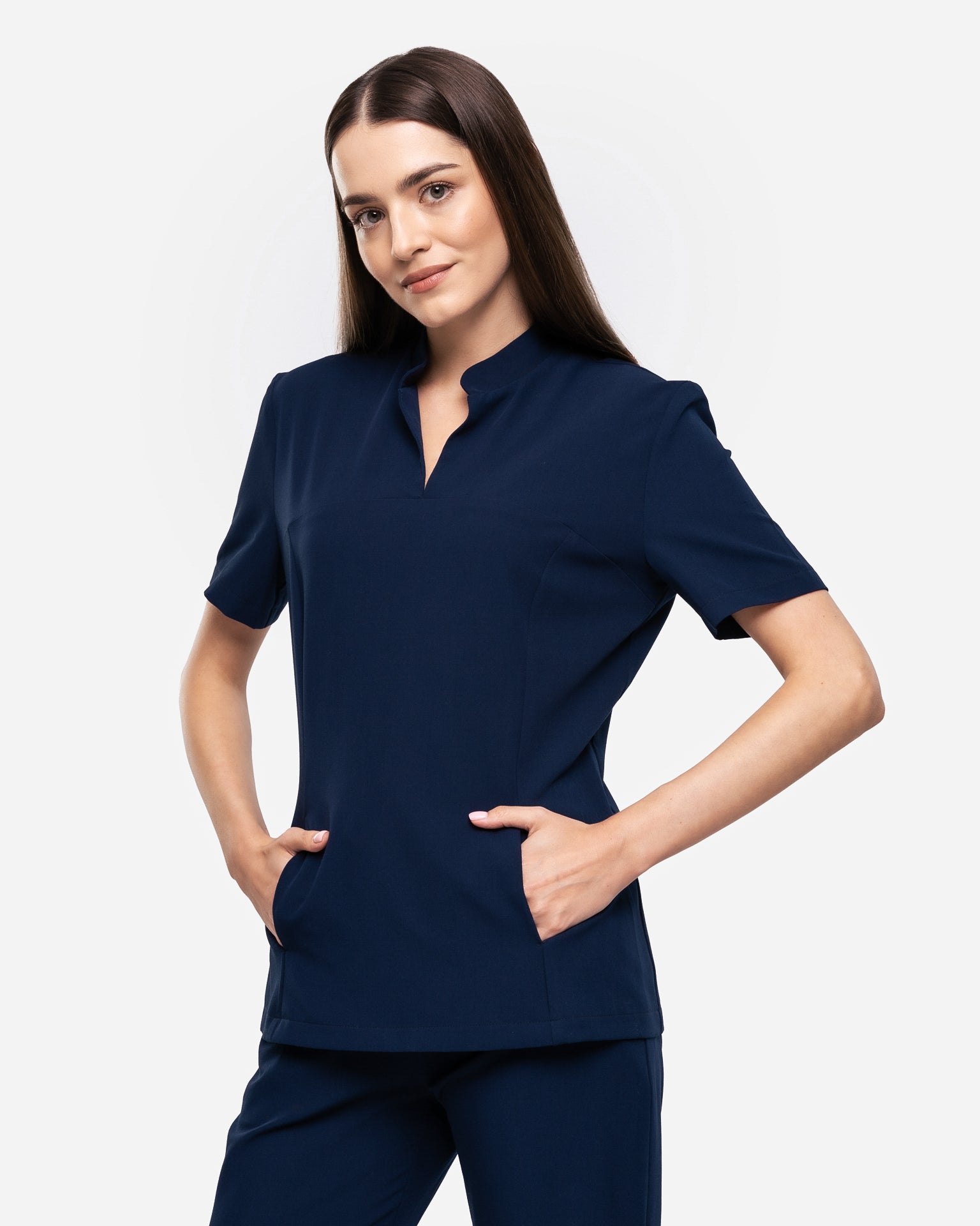 Bluzka Medyczna Damska Carrie - Royal Navy