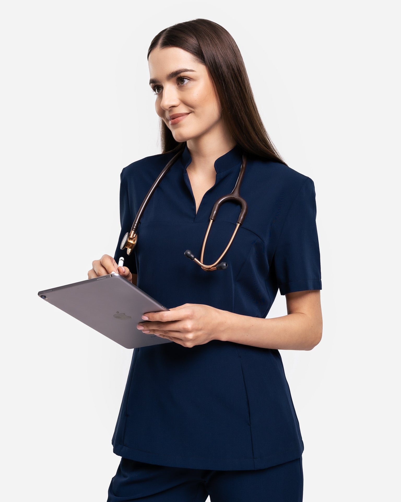 Bluzka Medyczna Damska Carrie - Royal Navy