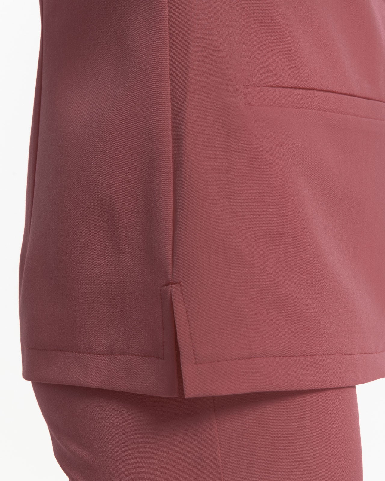 Bluzka Medyczna Basic - Dusty Rose