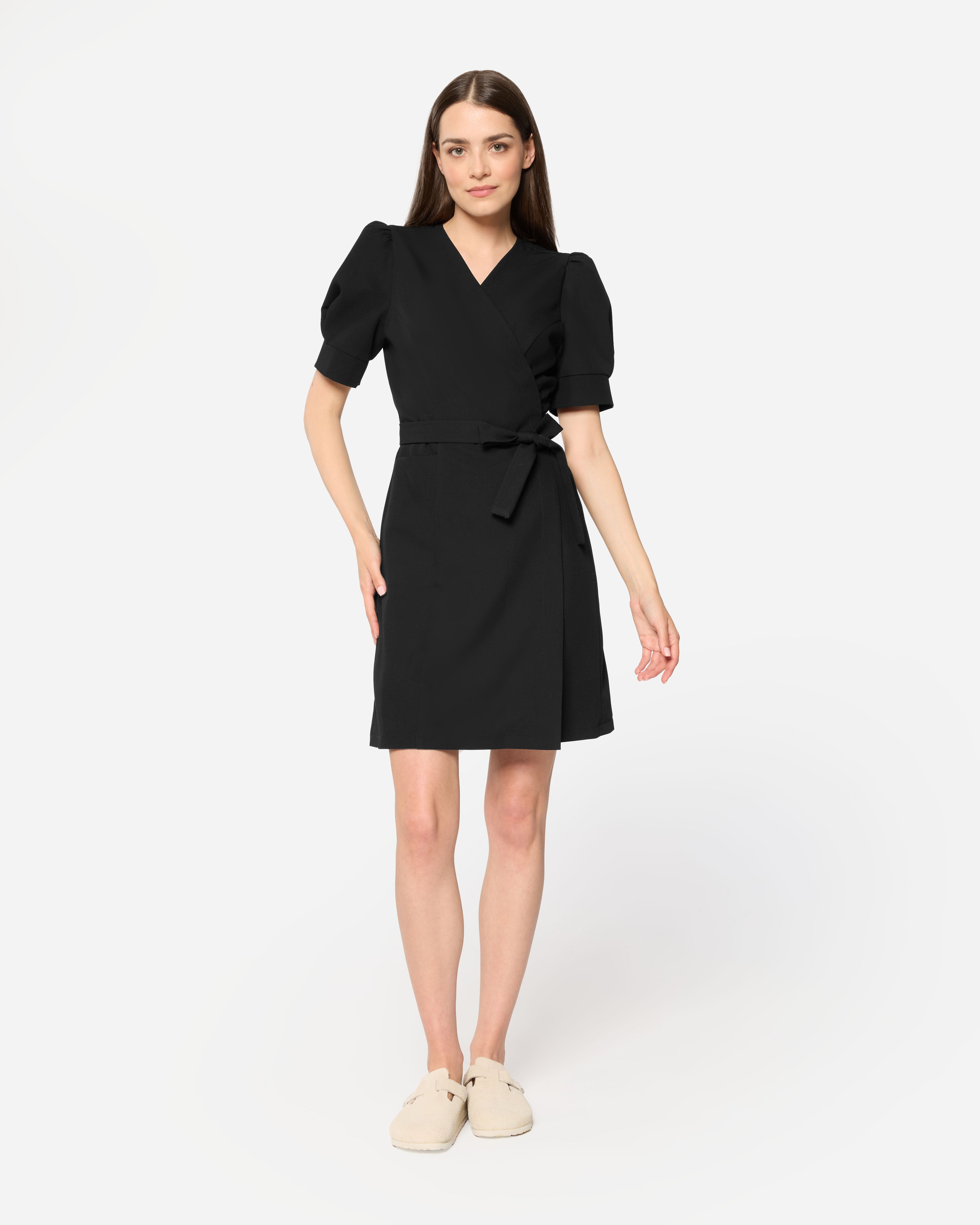 Medizinisches Kleid Diana – Schwarz