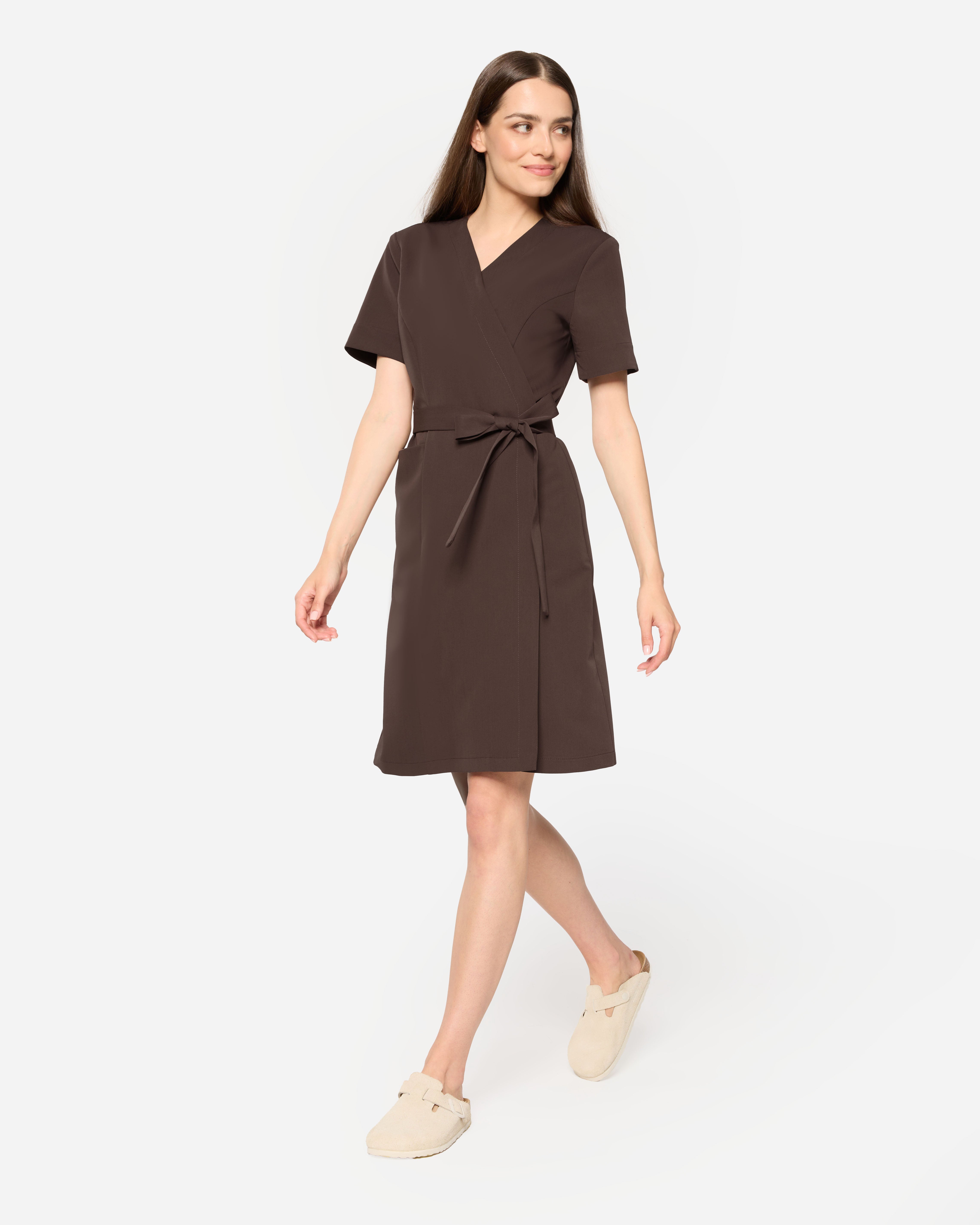 Medizinisches Kleid Diana – Ballerina Pink