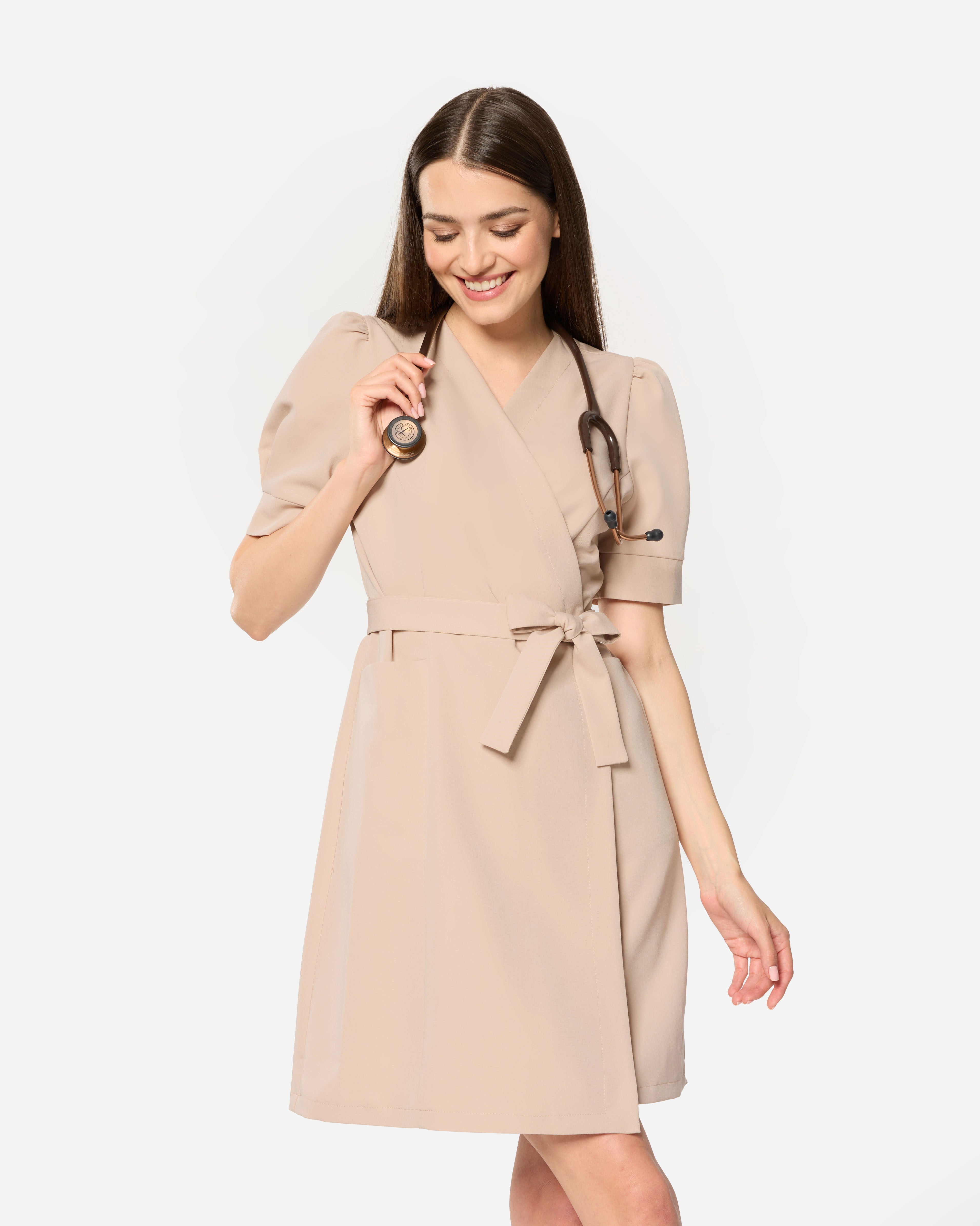 Medizinisches Kleid Diana – Nude