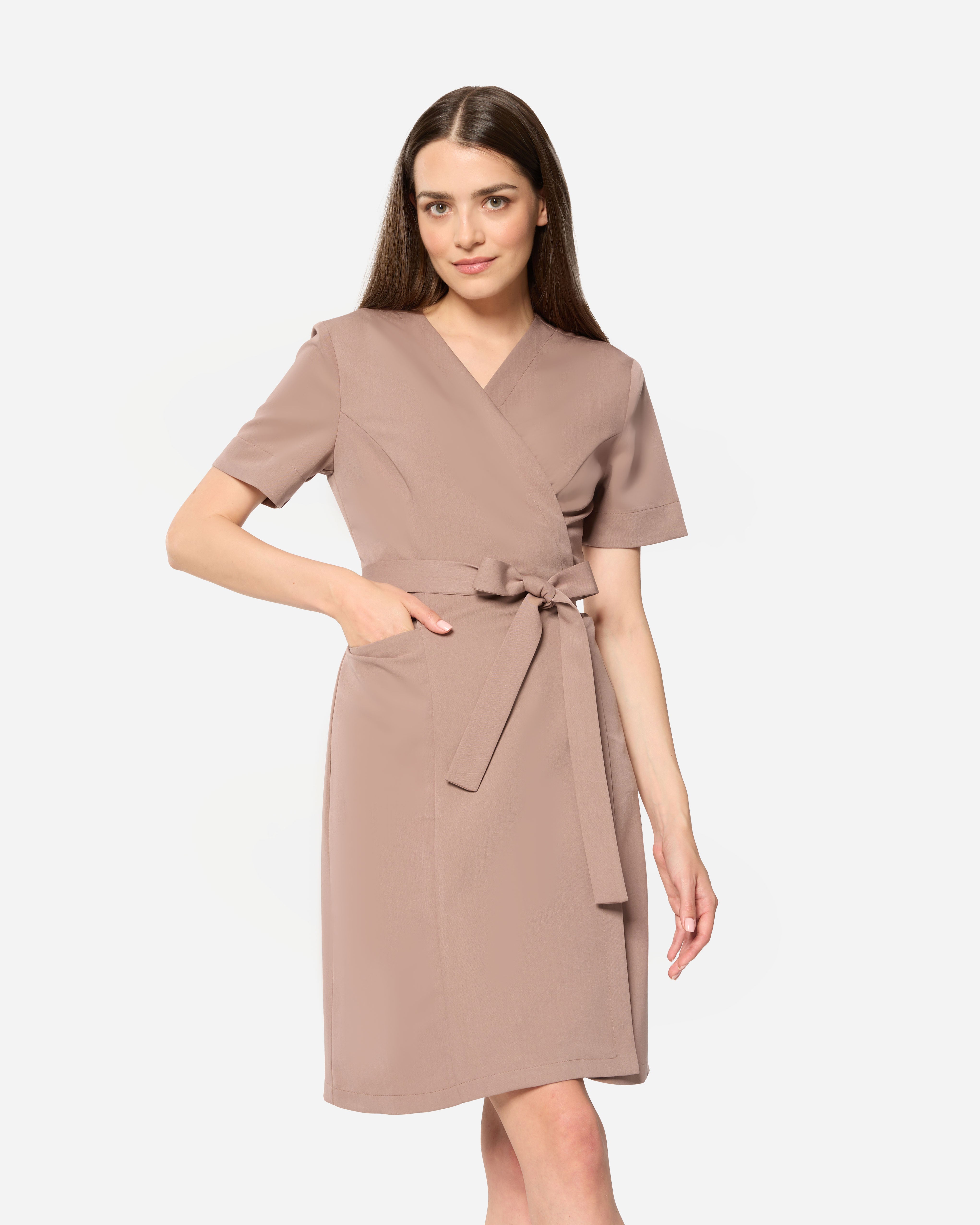 Medizinisches Kleid Diana – Ballerina Pink